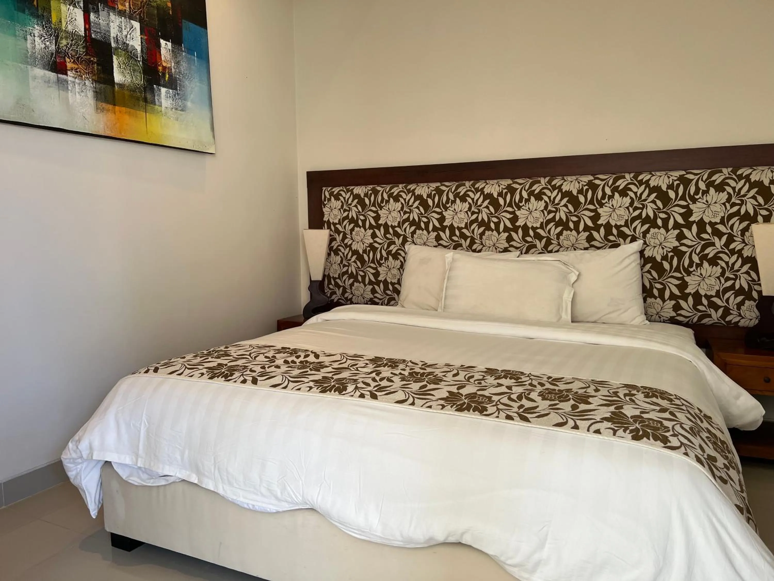 Bed in Kesari Haven Villa C