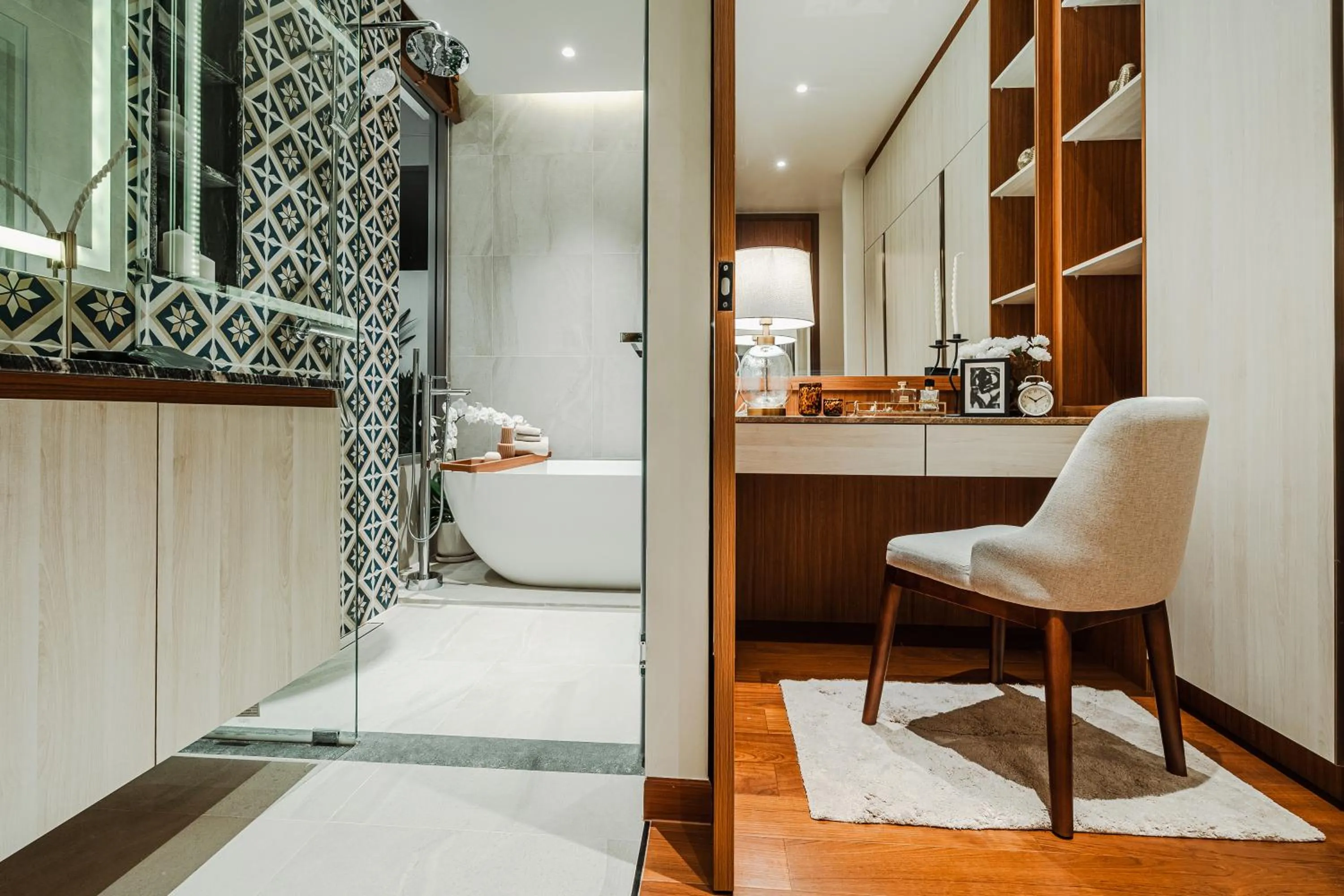 Bathroom in The Ozone Residences Bangtao