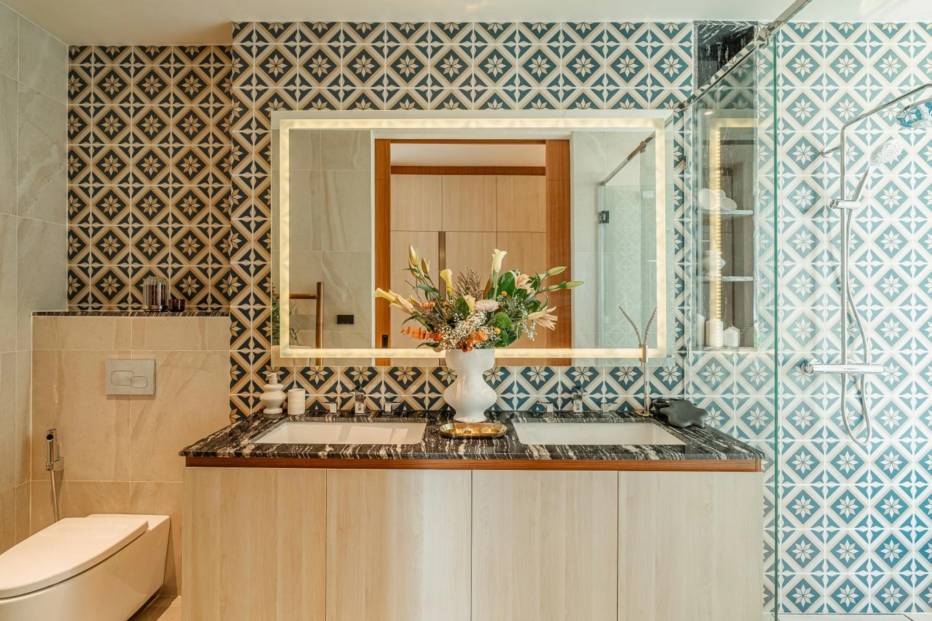 Bathroom in The Ozone Residences Bangtao