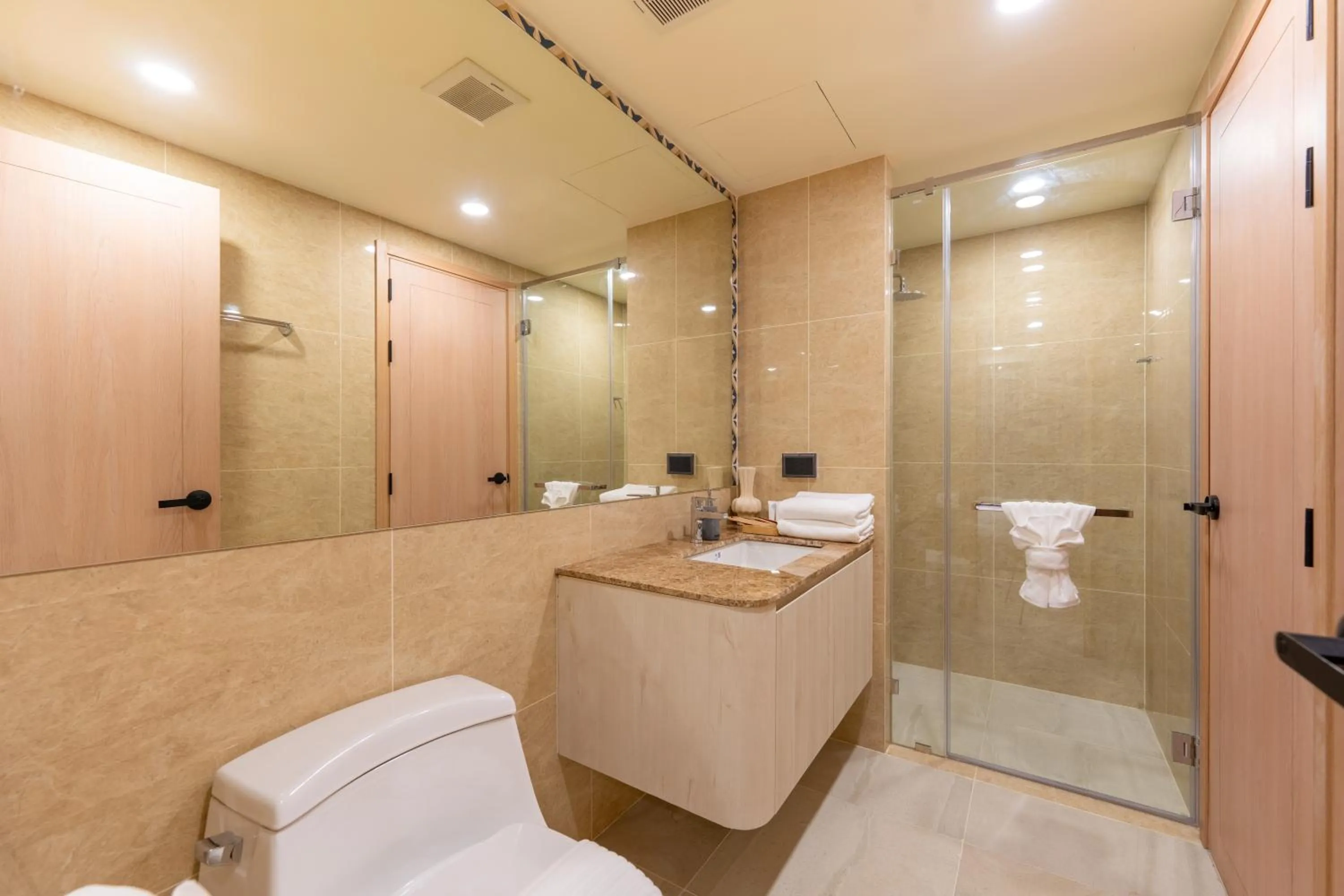 Bathroom in The Ozone Residences Bangtao