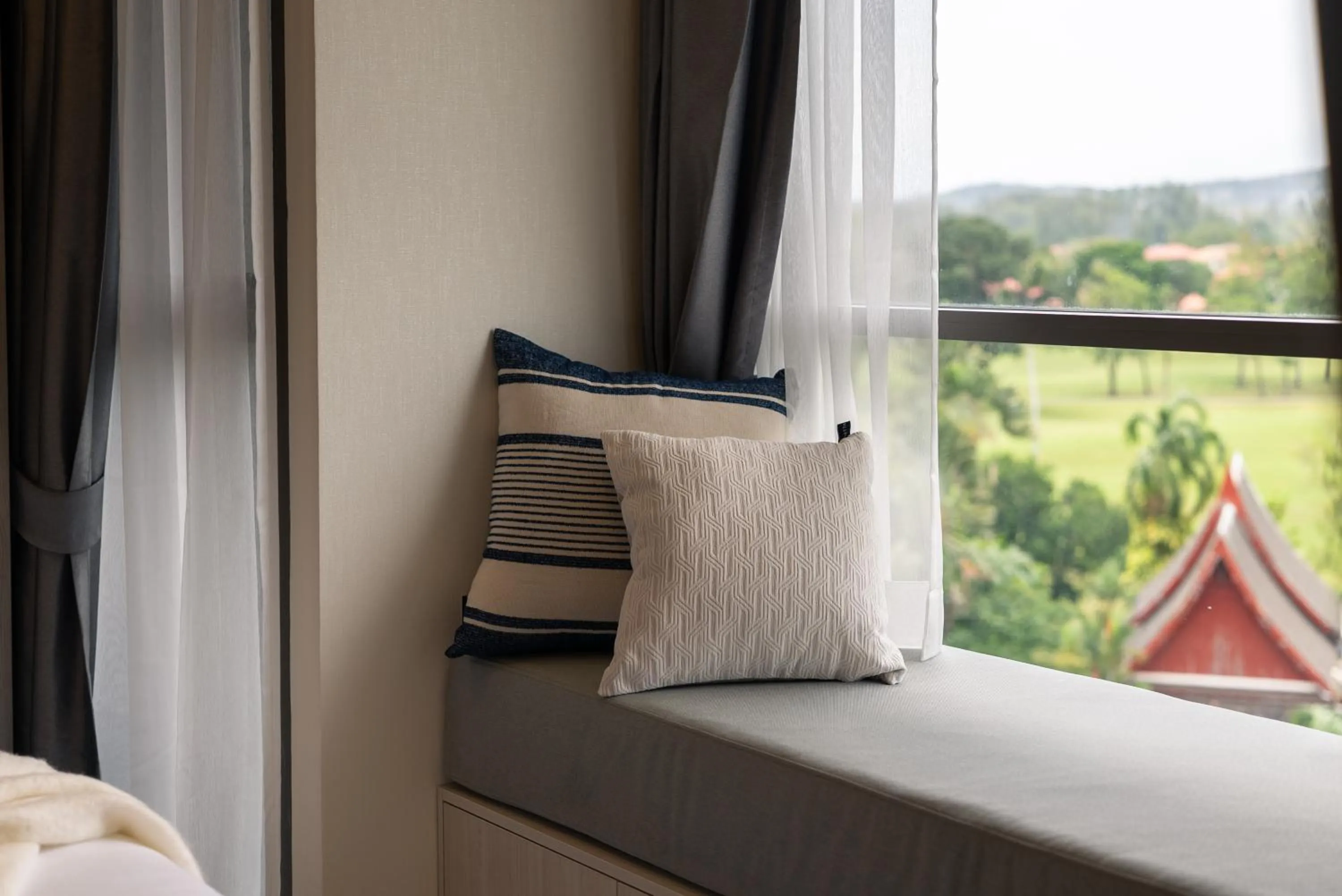 View (from property/room), Bed in The Ozone Residences Bangtao