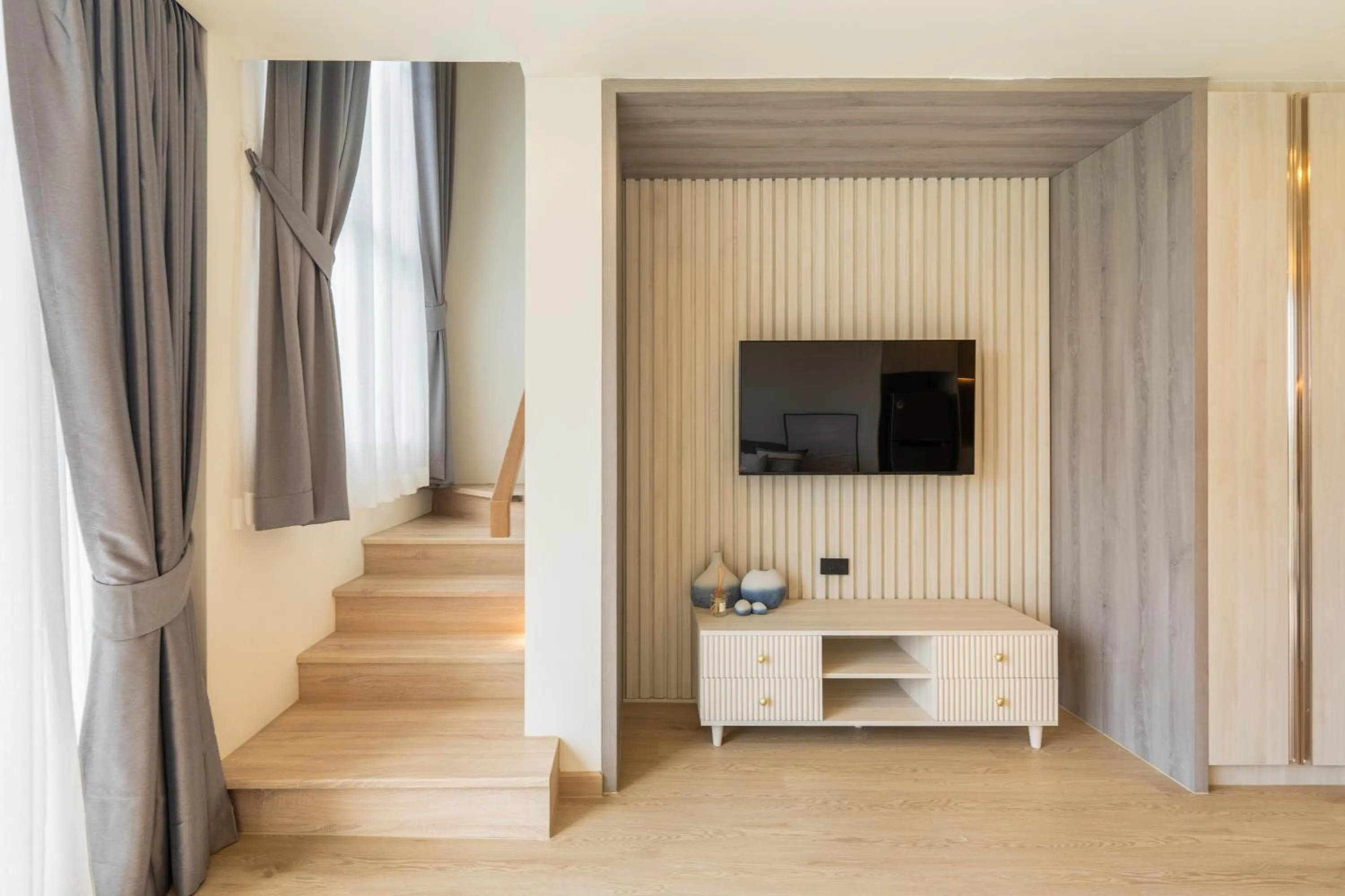 Living room in The Ozone Residences Bangtao