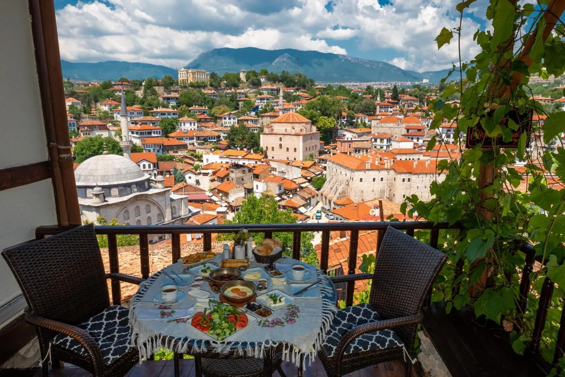 City view in Safranbolu Seyi̇r Konak Otel