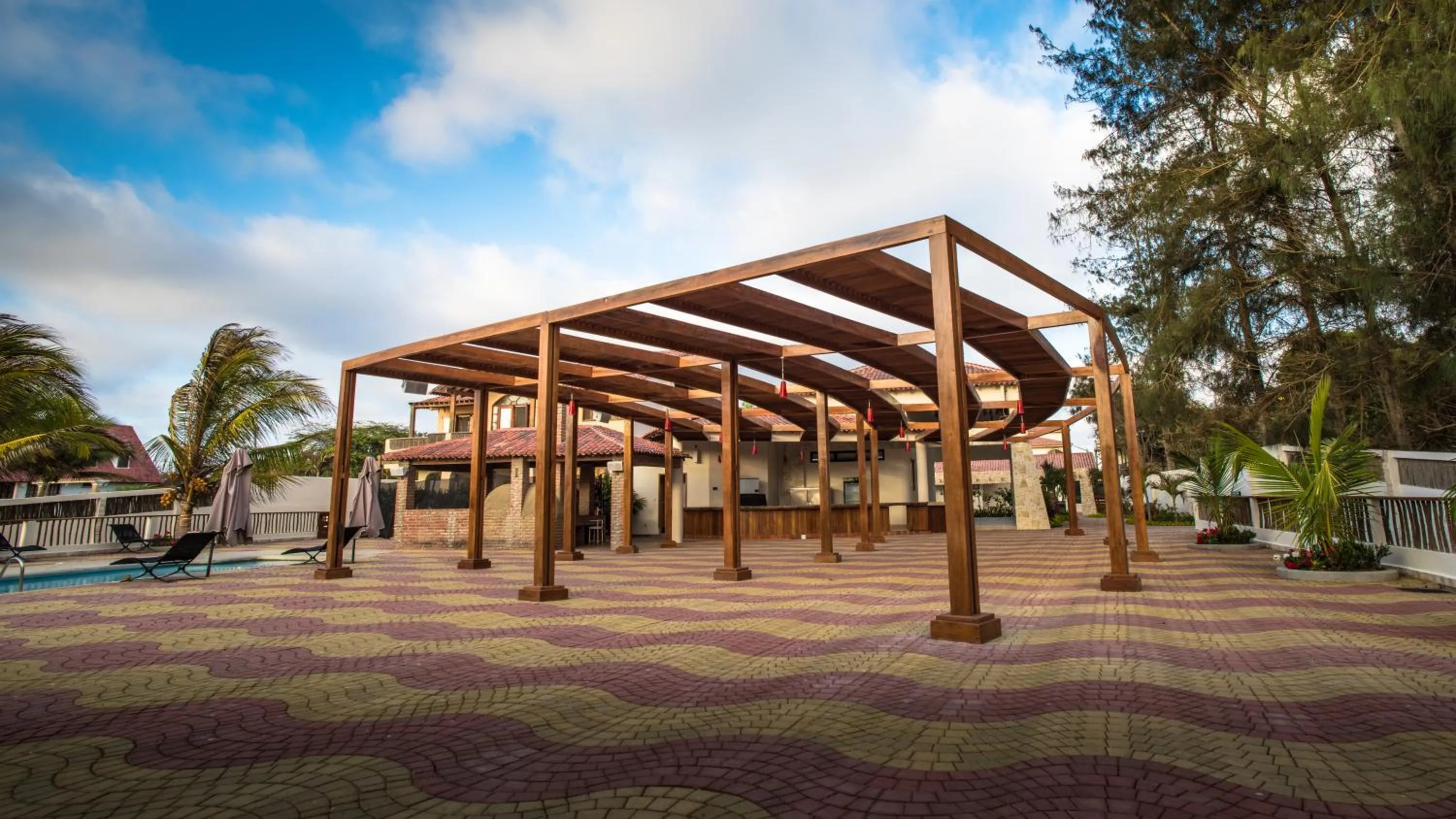 BBQ facilities in Playa Paraíso