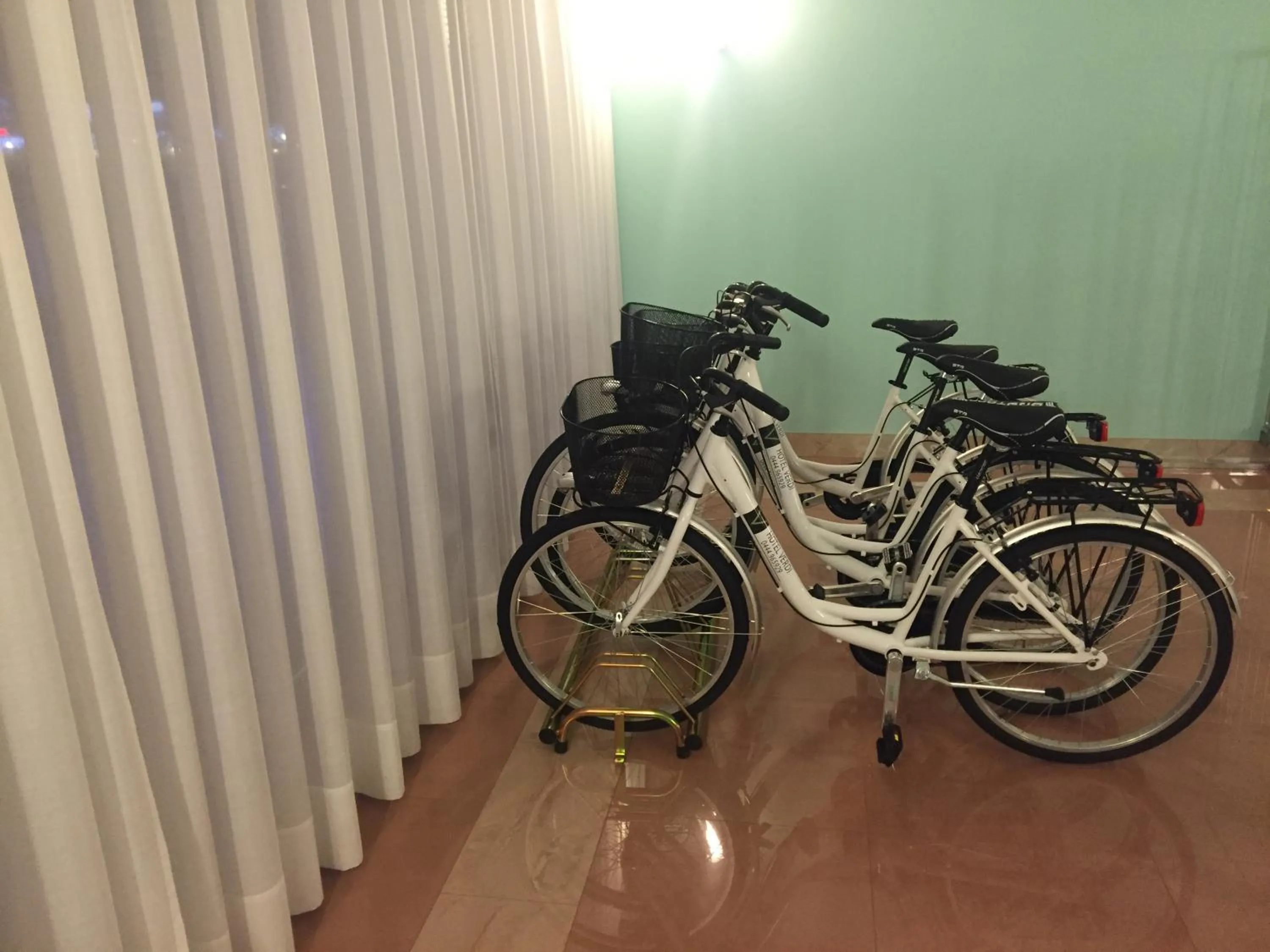 Cycling in Hotel Verdi