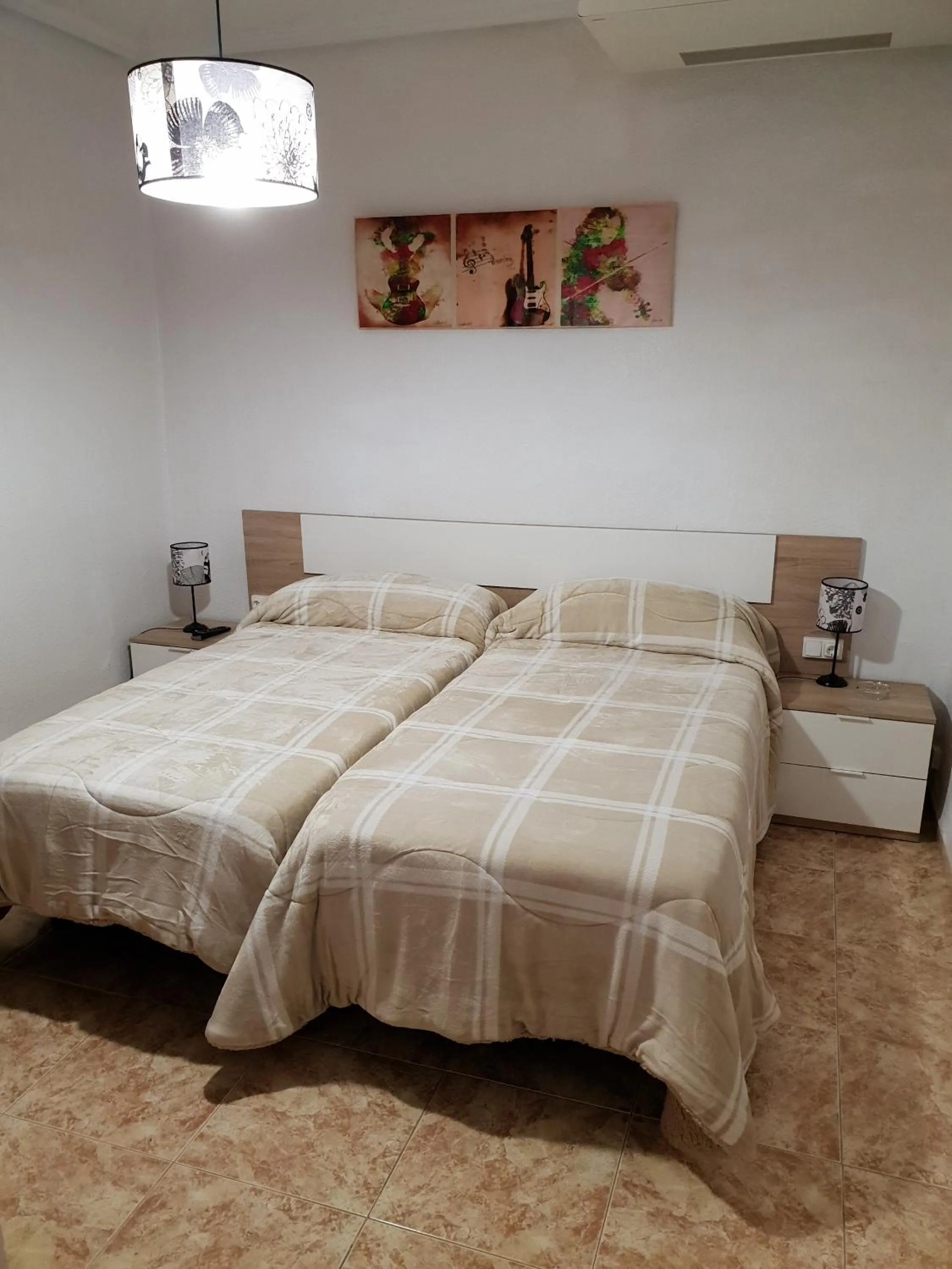 Bedroom, Bed in Complejo Turistico la Pinada