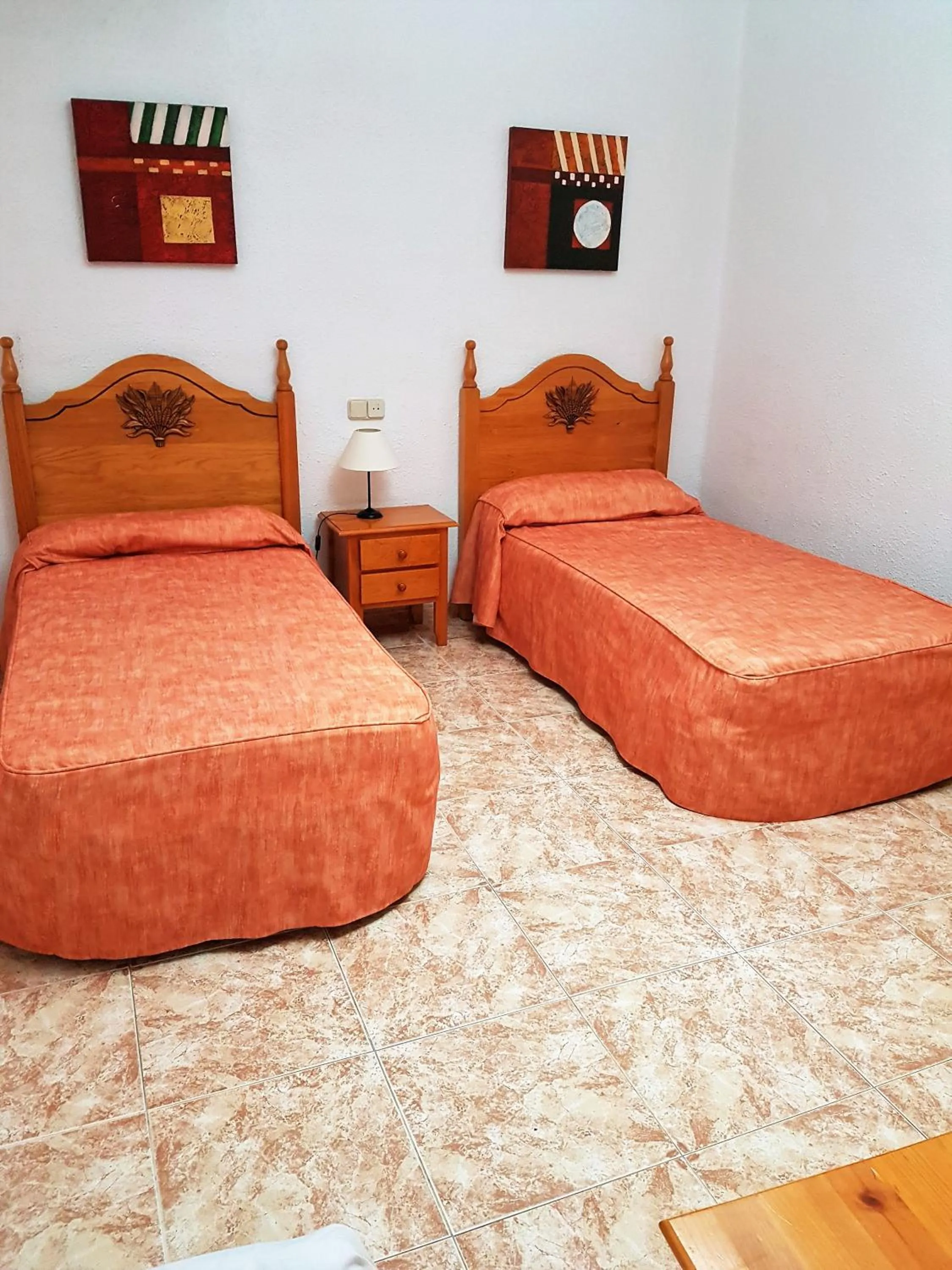 Bedroom, Bed in Complejo Turistico la Pinada