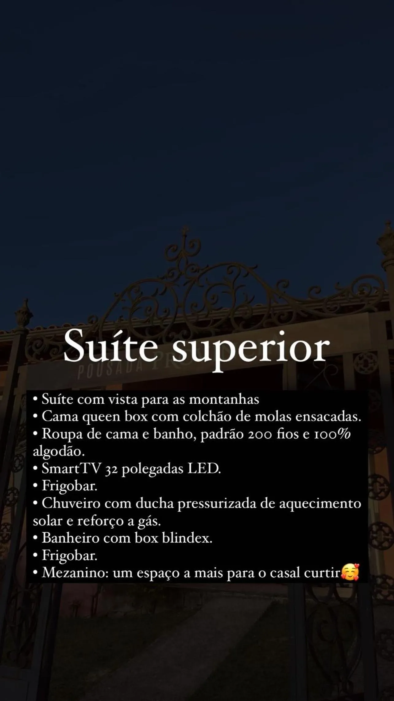 Text overlay in Pousada Província