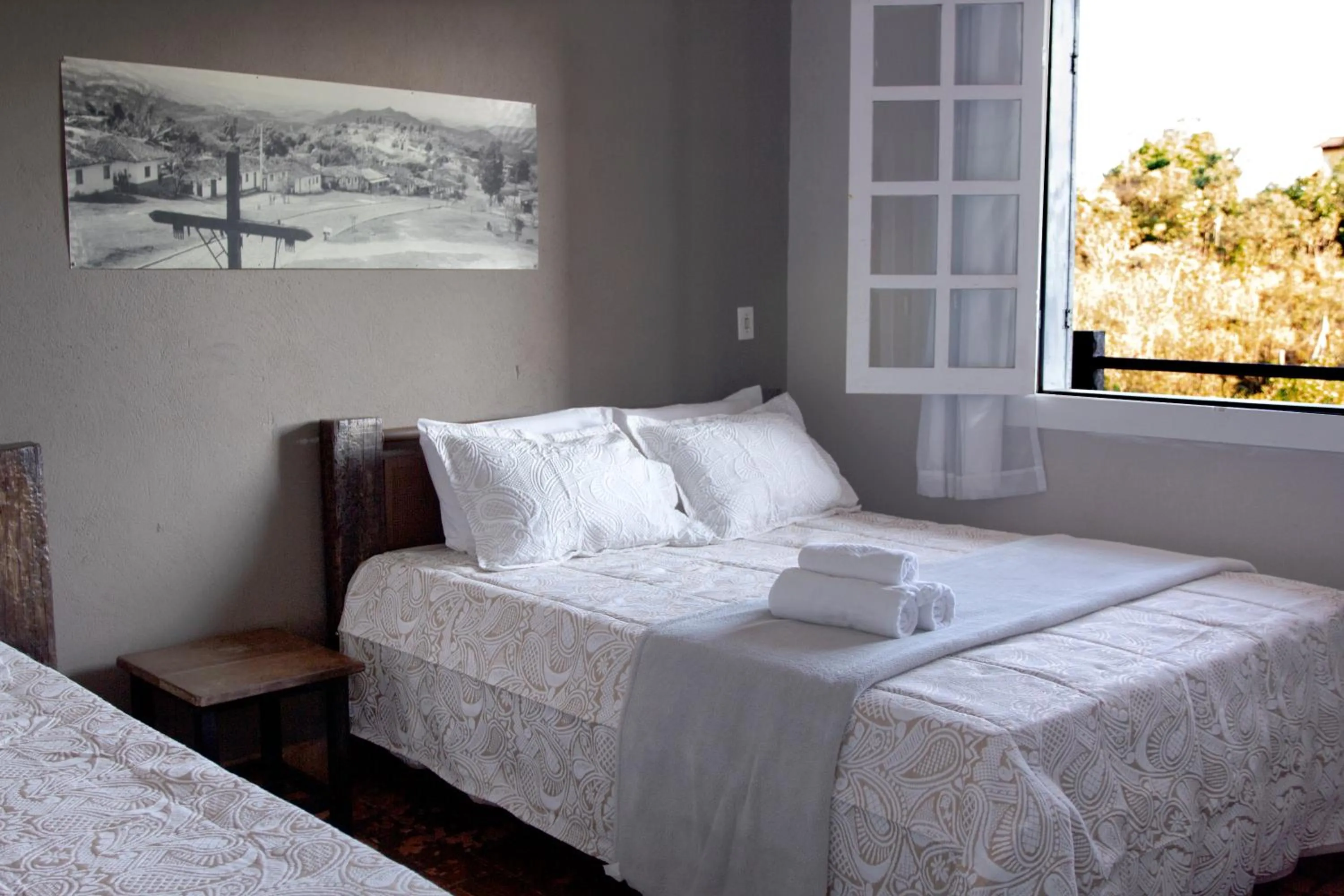 Bed in Pousada Província