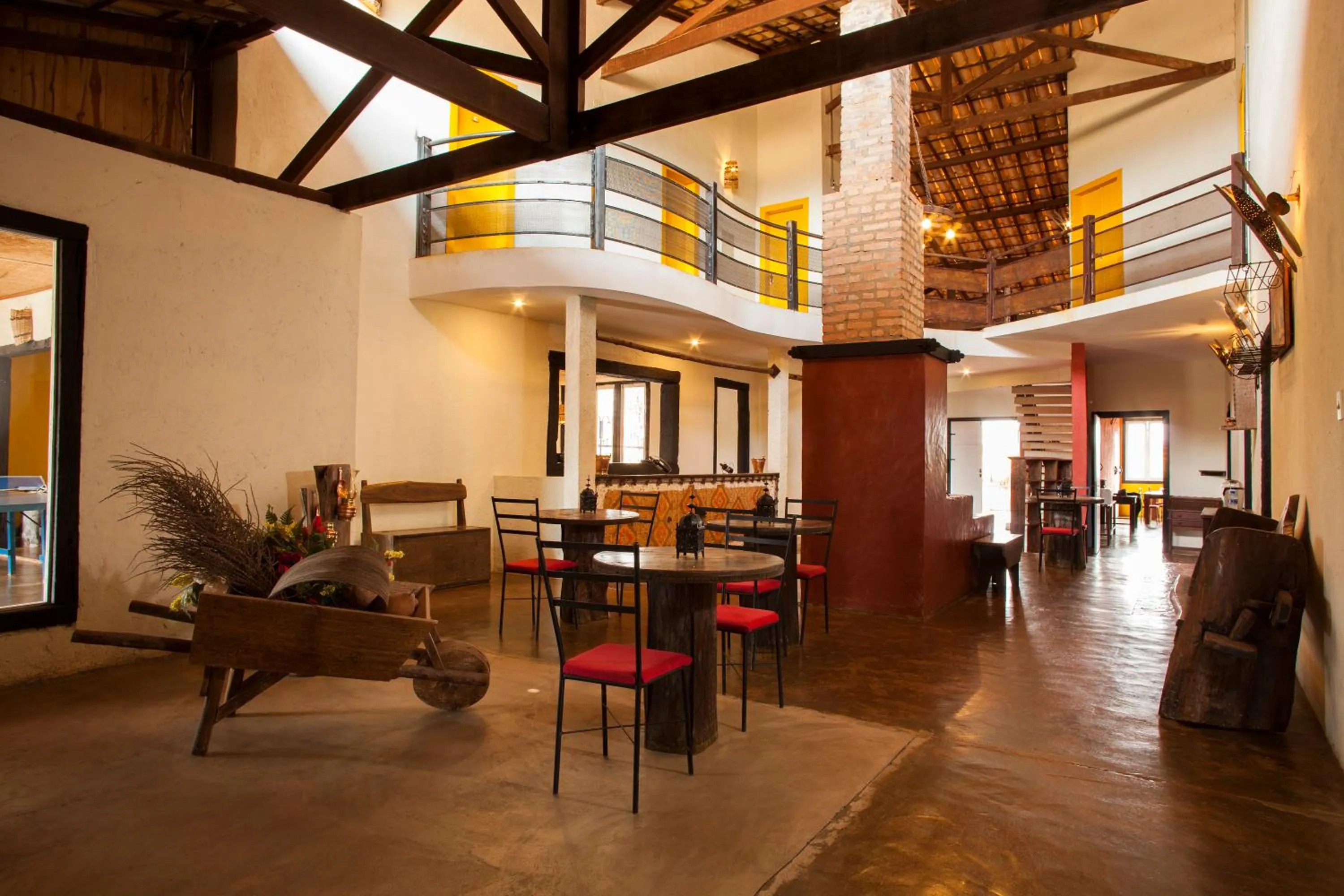 Living room in Pousada Província