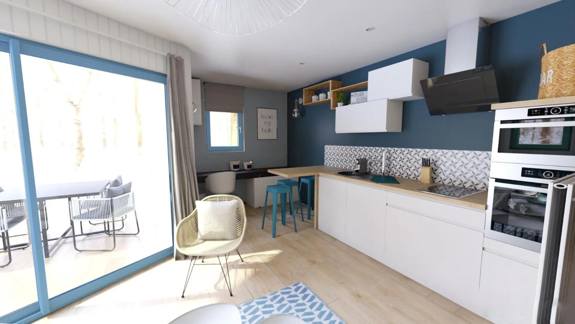 Kitchen or kitchenette in Le Pré Marin