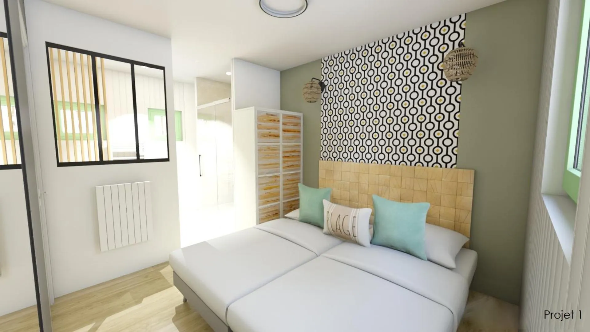 Bed in Le Pré Marin