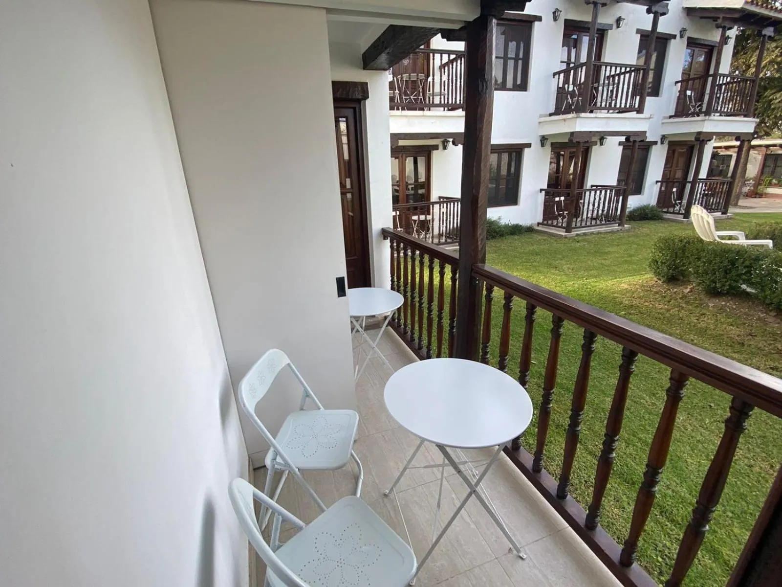 Balcony/Terrace in Posada de los Poetas Hotel Boutique
