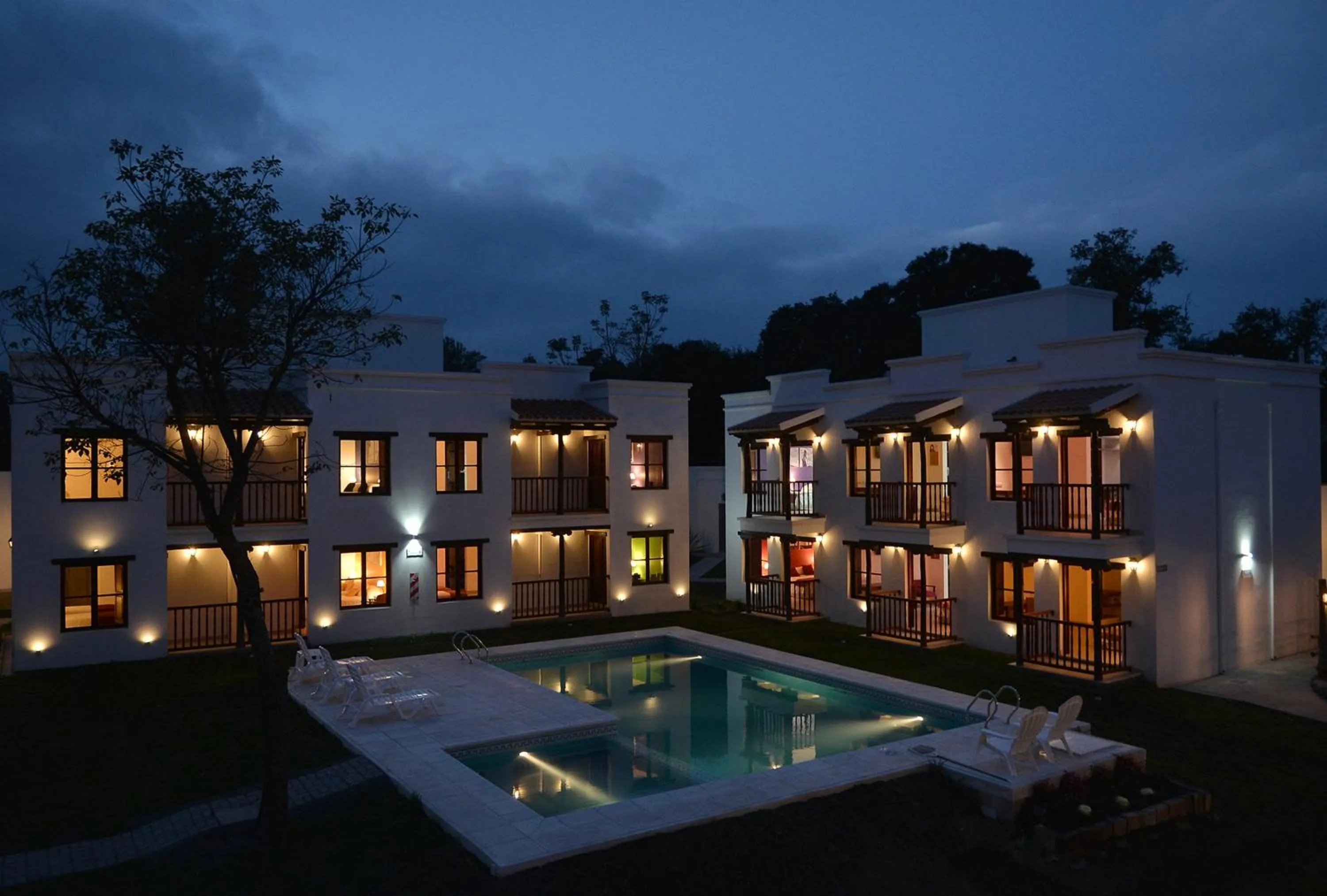 Pool view in Posada de los Poetas Hotel Boutique