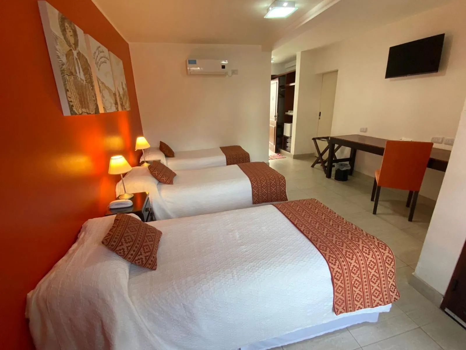 Decorative detail, Bed in Posada de los Poetas Hotel Boutique