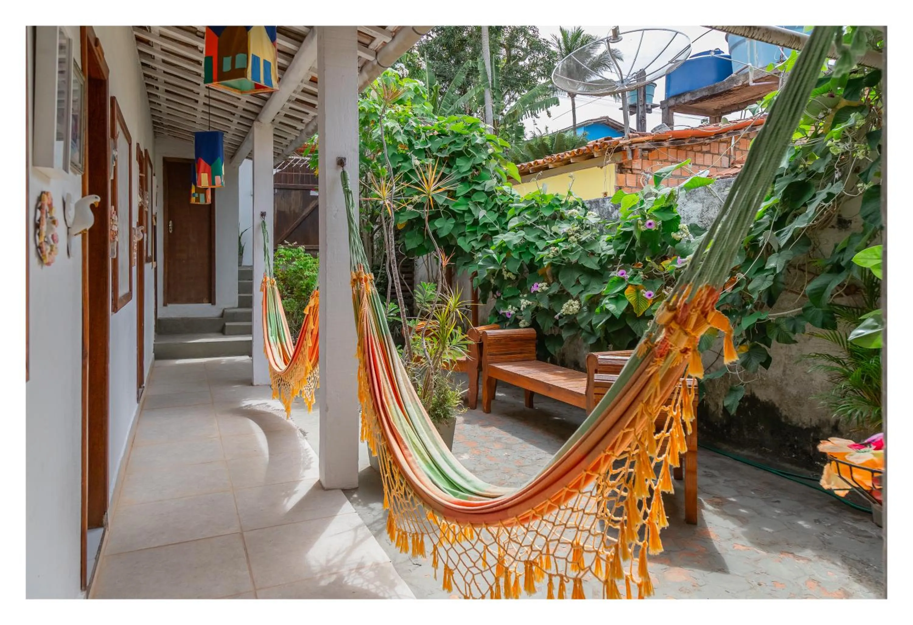 Patio in Pousada Cravo e Canela