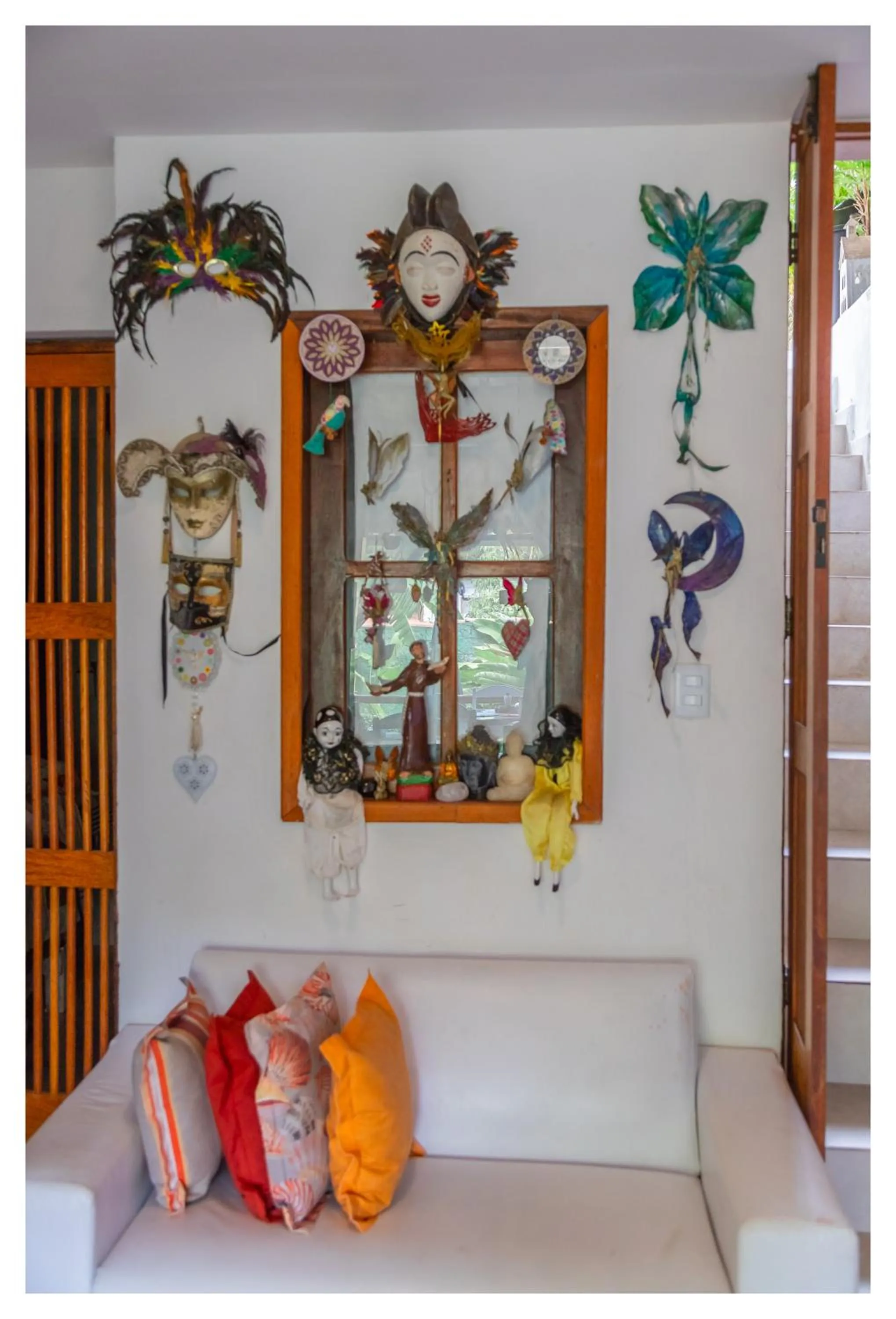 Decorative detail in Pousada Cravo e Canela