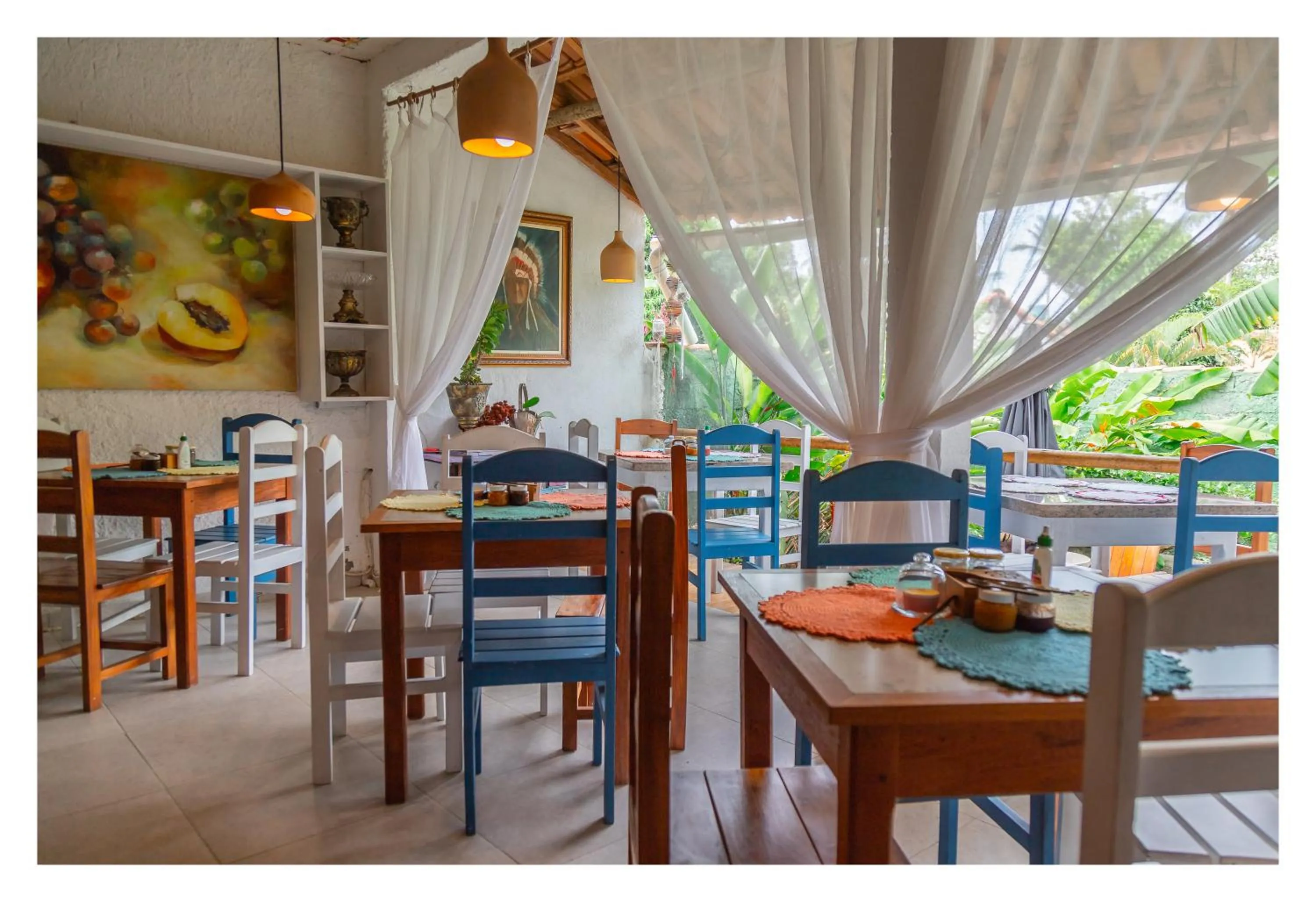 Dining area in Pousada Cravo e Canela