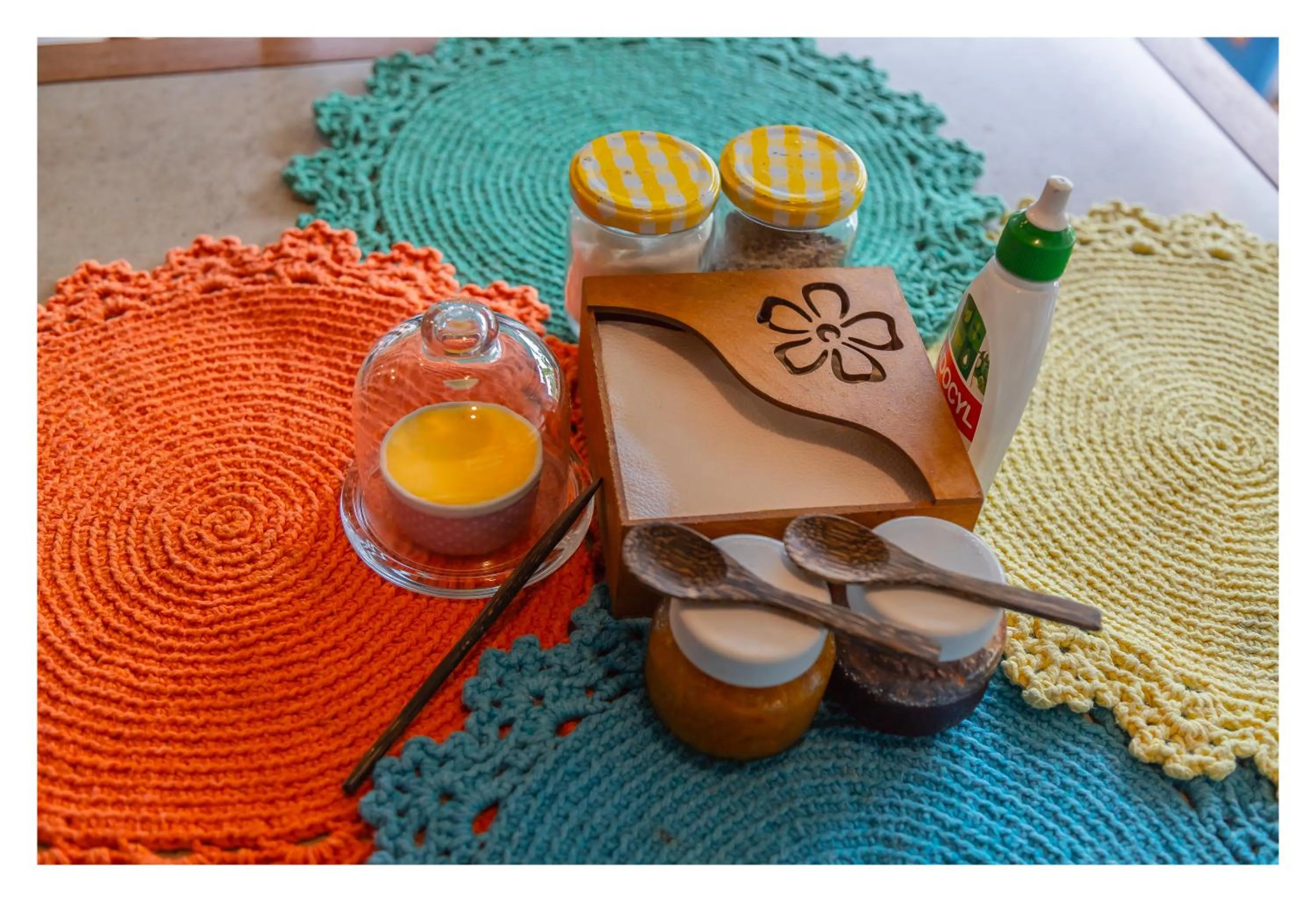 Decorative detail in Pousada Cravo e Canela