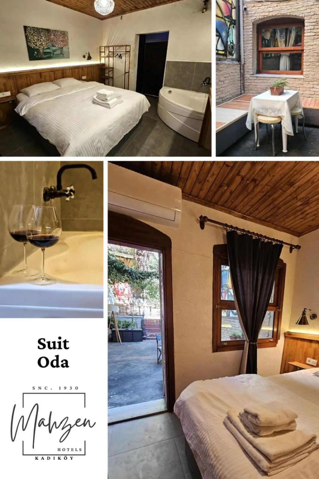 Bed in MAHZEN Otel