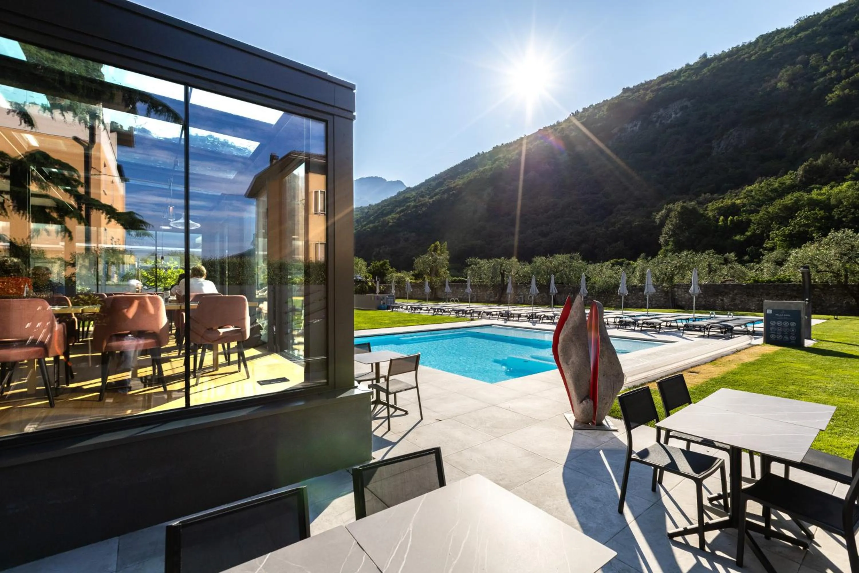 Lobby or reception in Aktivhotel Santalucia