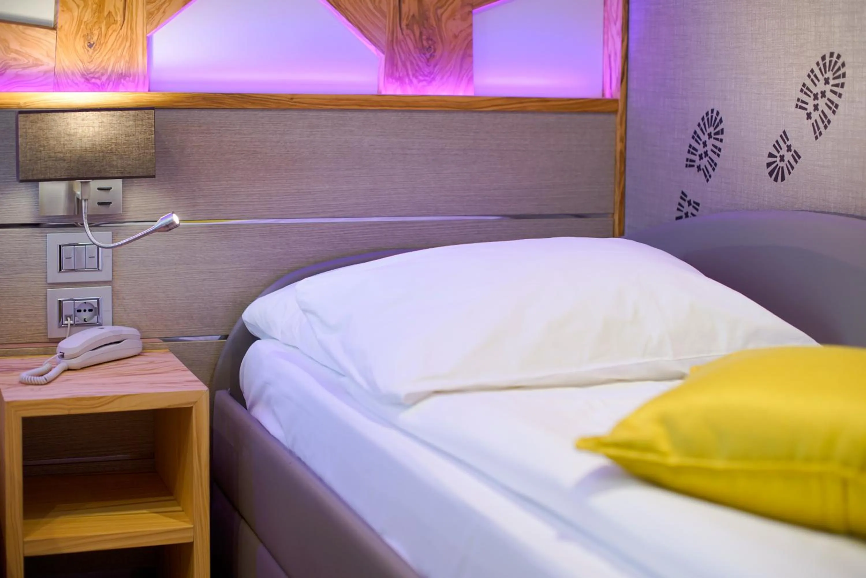 Bedroom, Bed in Aktivhotel Santalucia