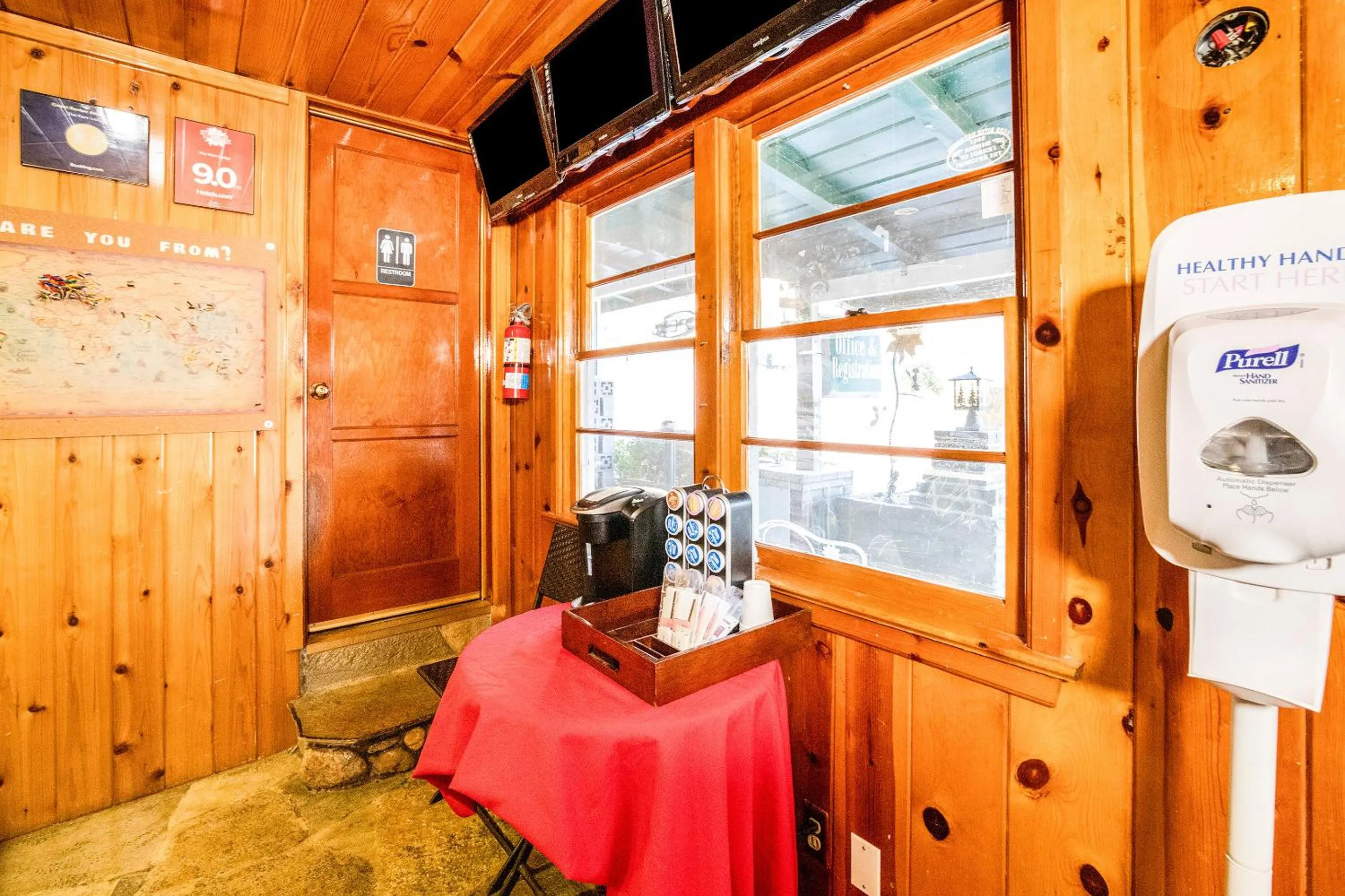 Area and facilities in The Kern Lodge