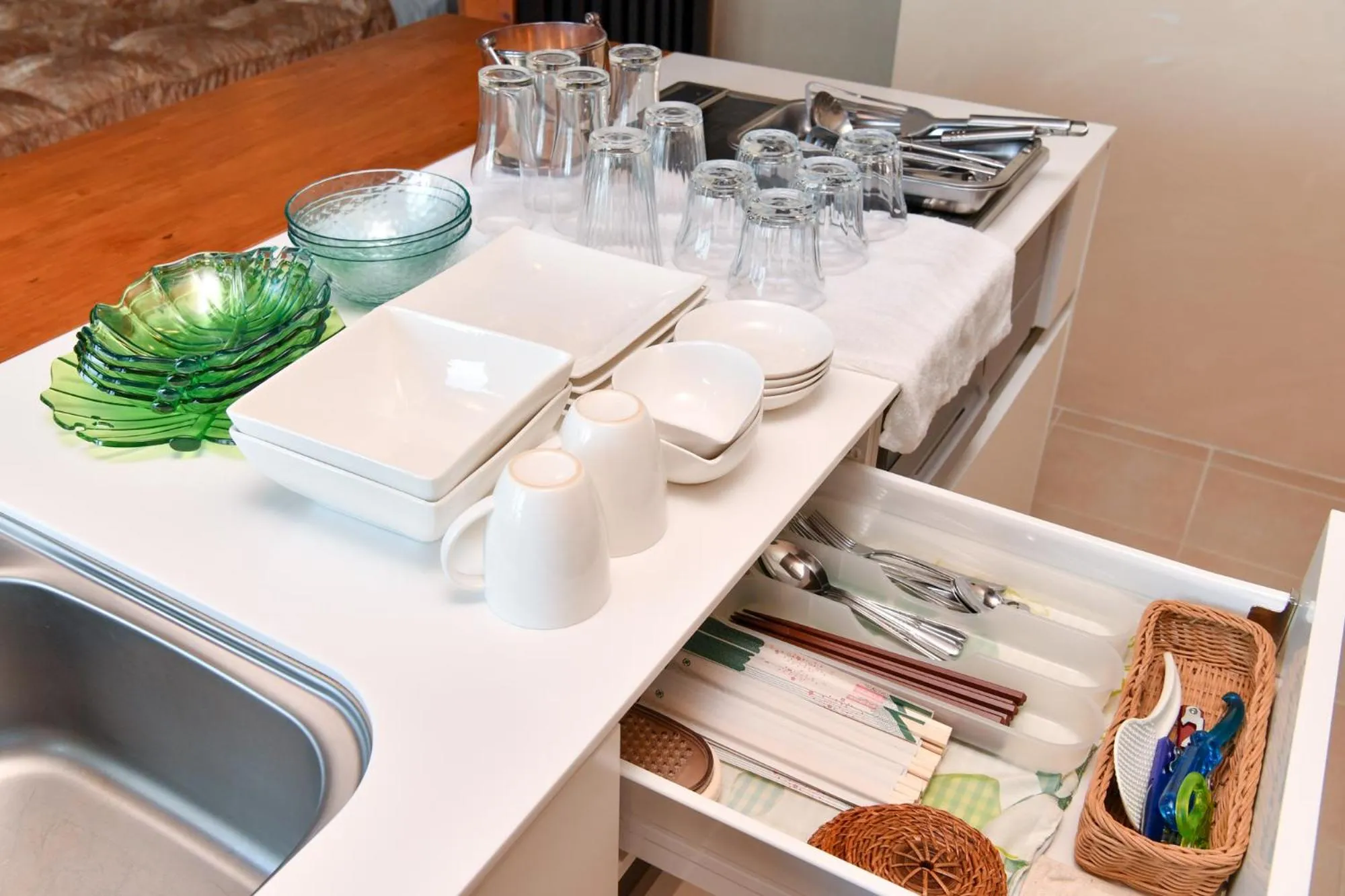 Area and facilities in Suite Terrace Ishigakijima