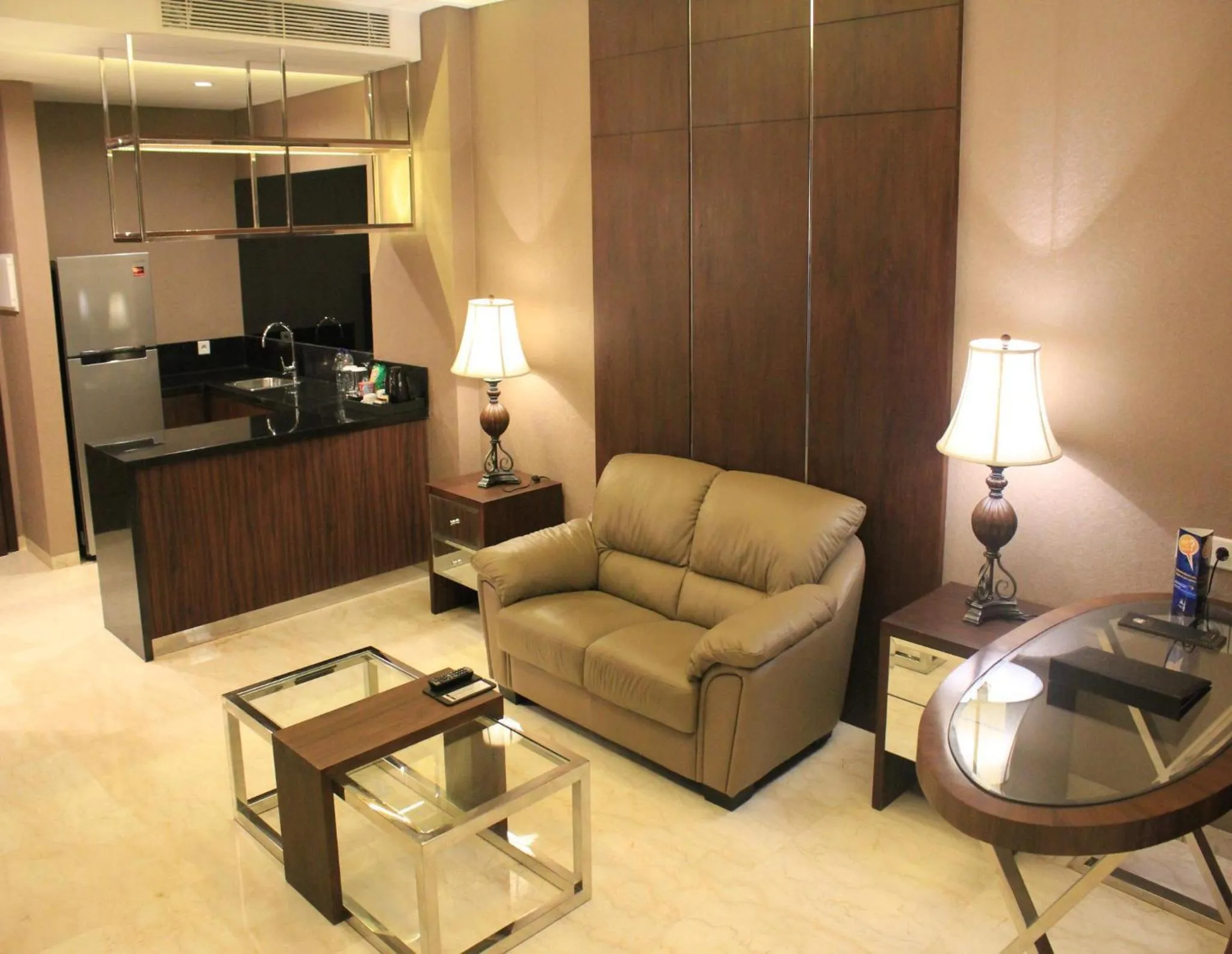 Living room in Grand Mercure Solo Baru