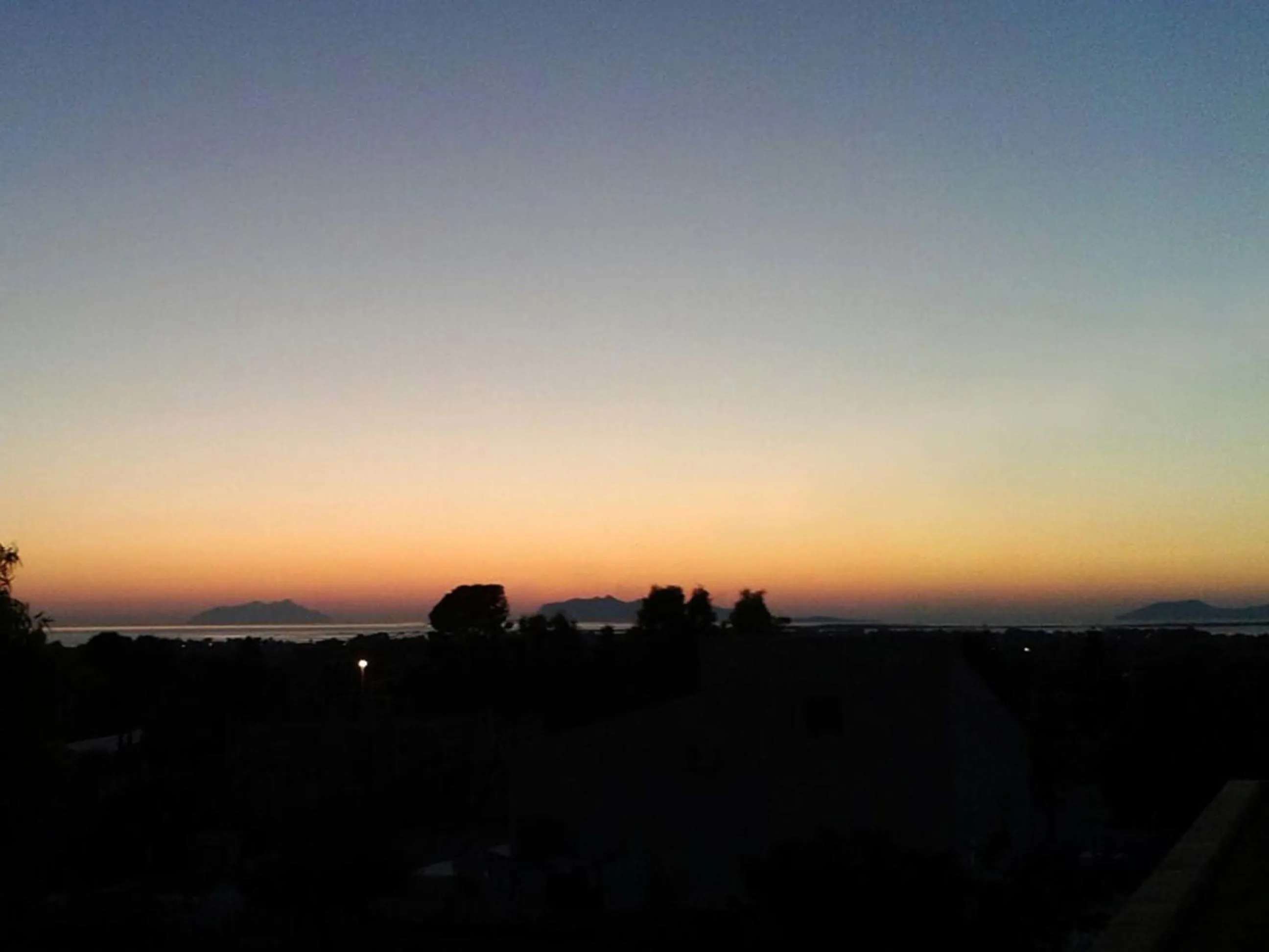 Sunset in Giardinello Stagnone Sunset