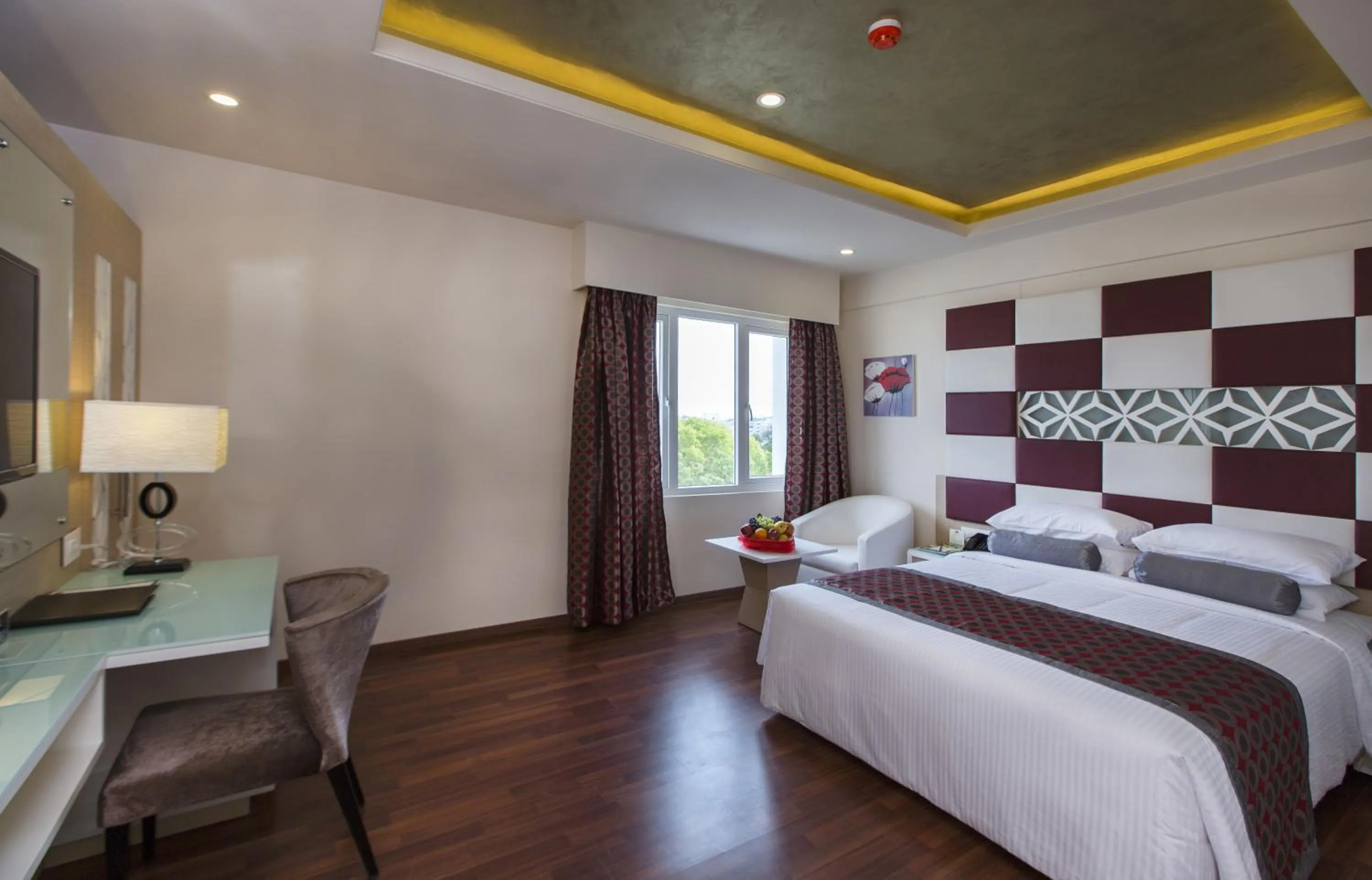 Bed in The President Hotel