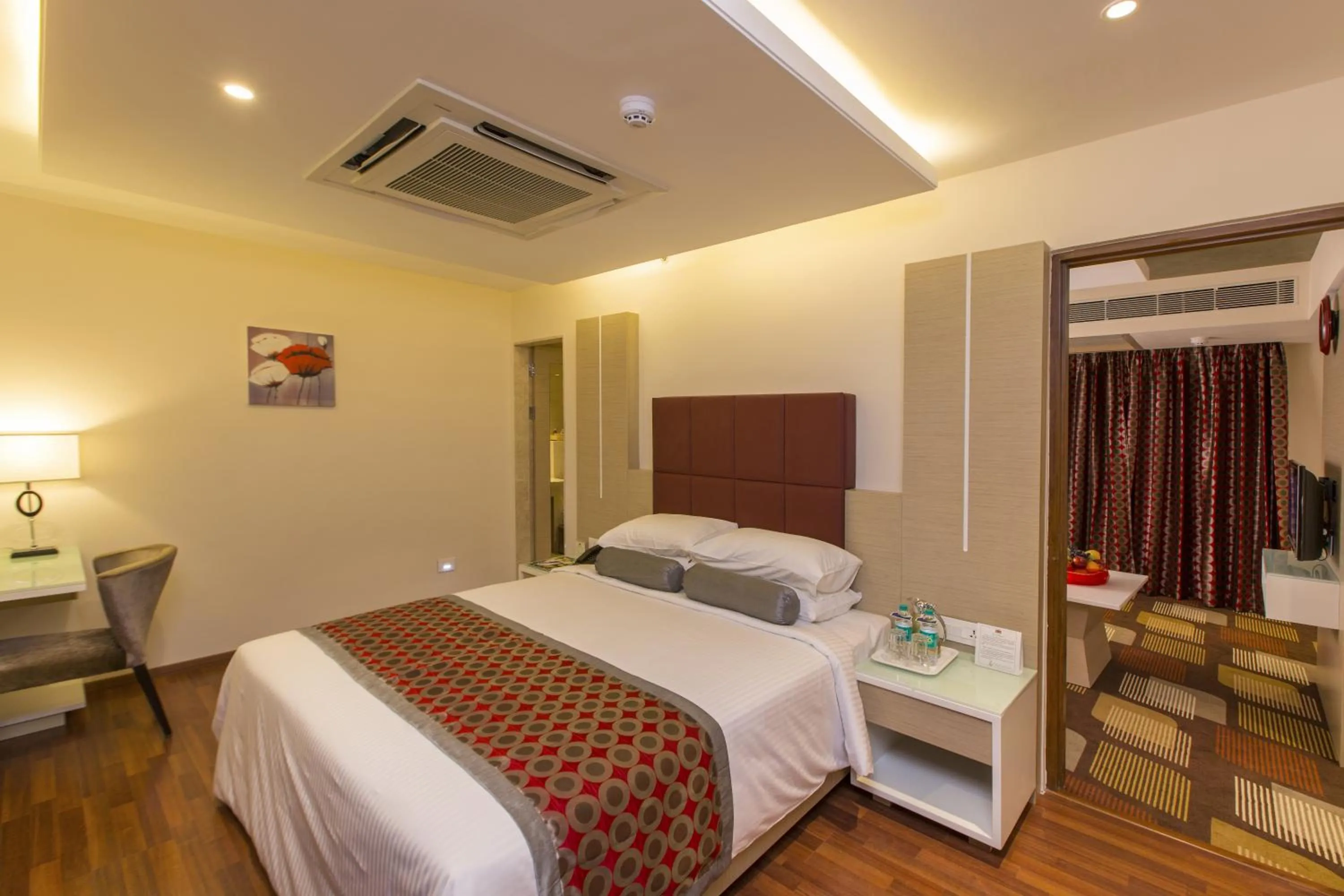 Bed in The President Hotel