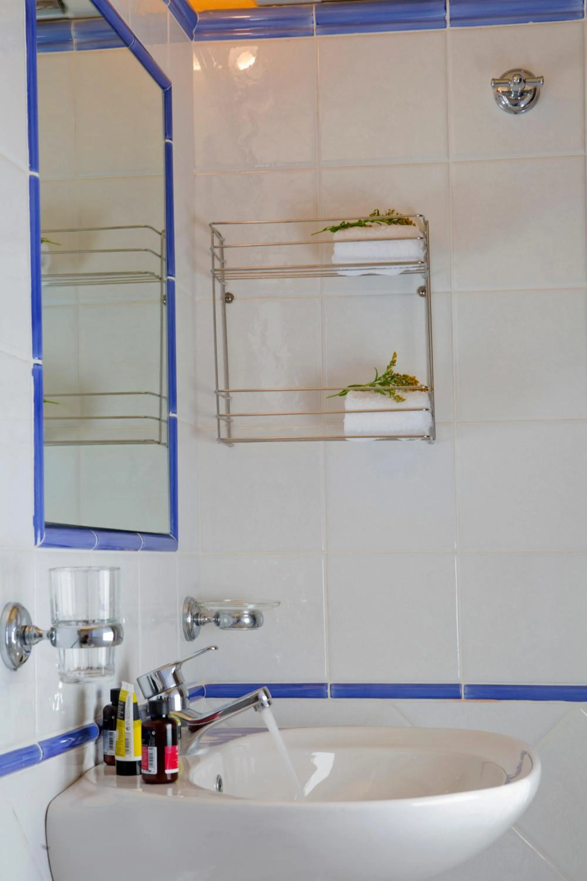 Shower in Exanthia Villas