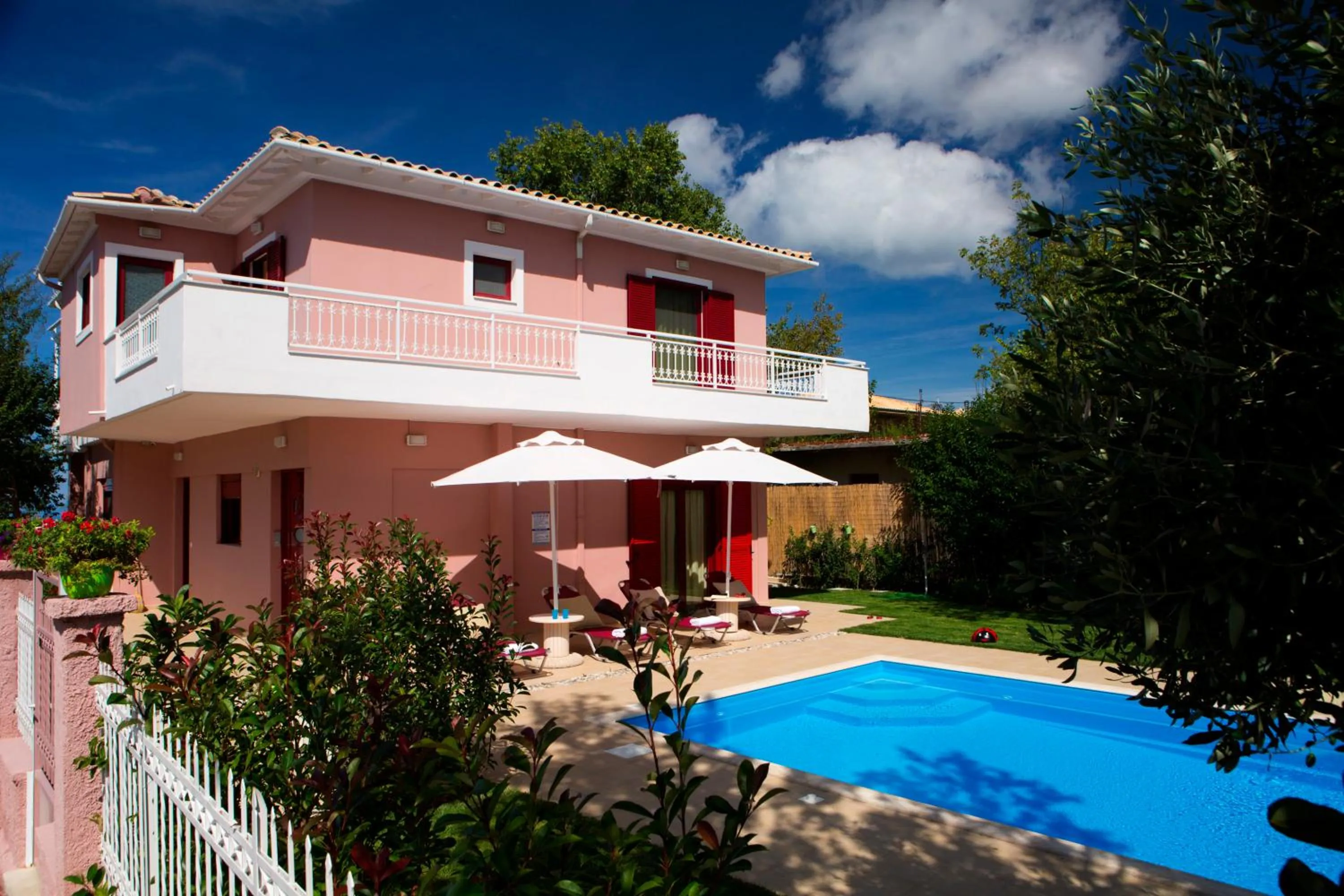 Facade/entrance in Exanthia Villas