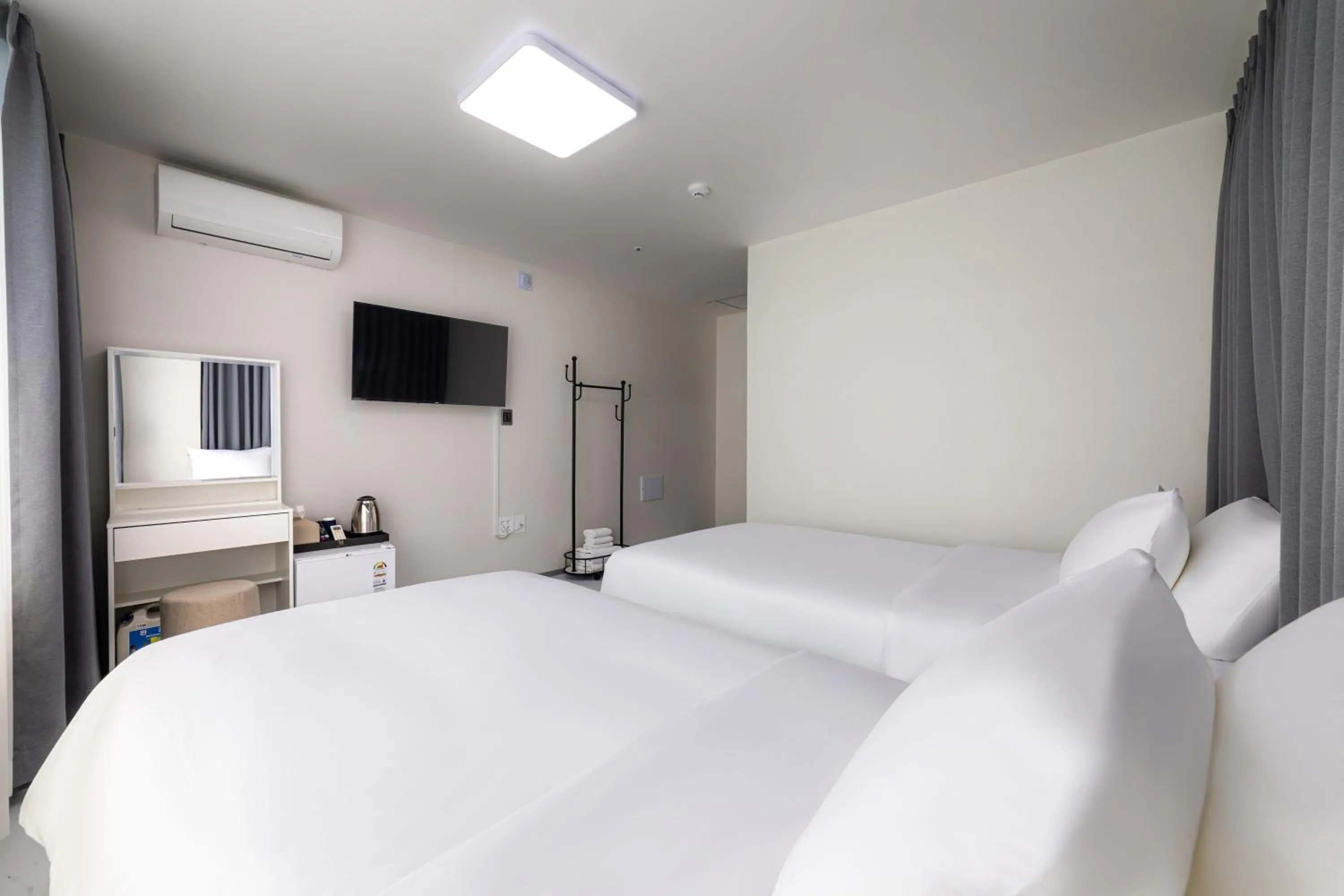 Bed in MJ Hotel Jongno