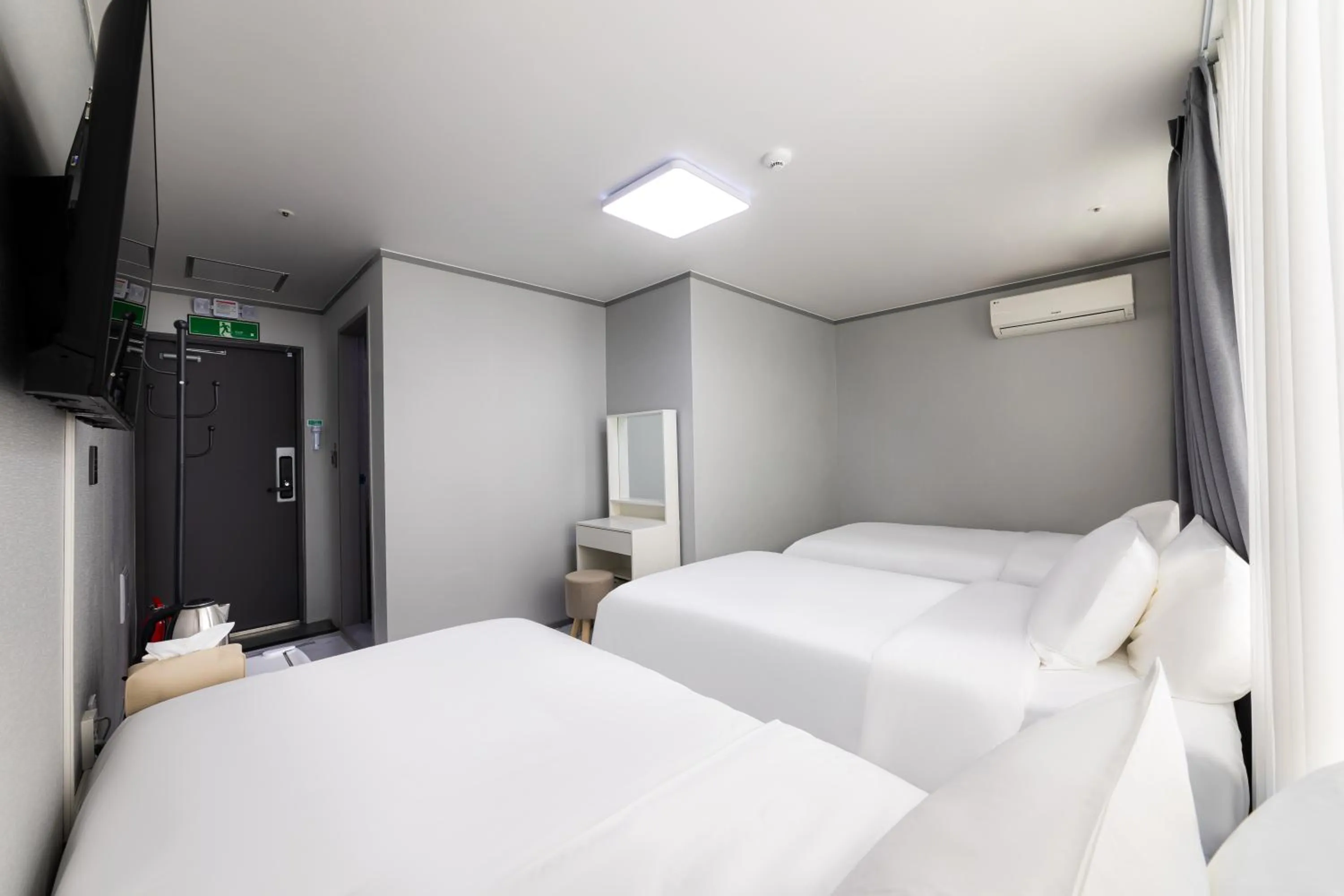 Bed in MJ Hotel Jongno