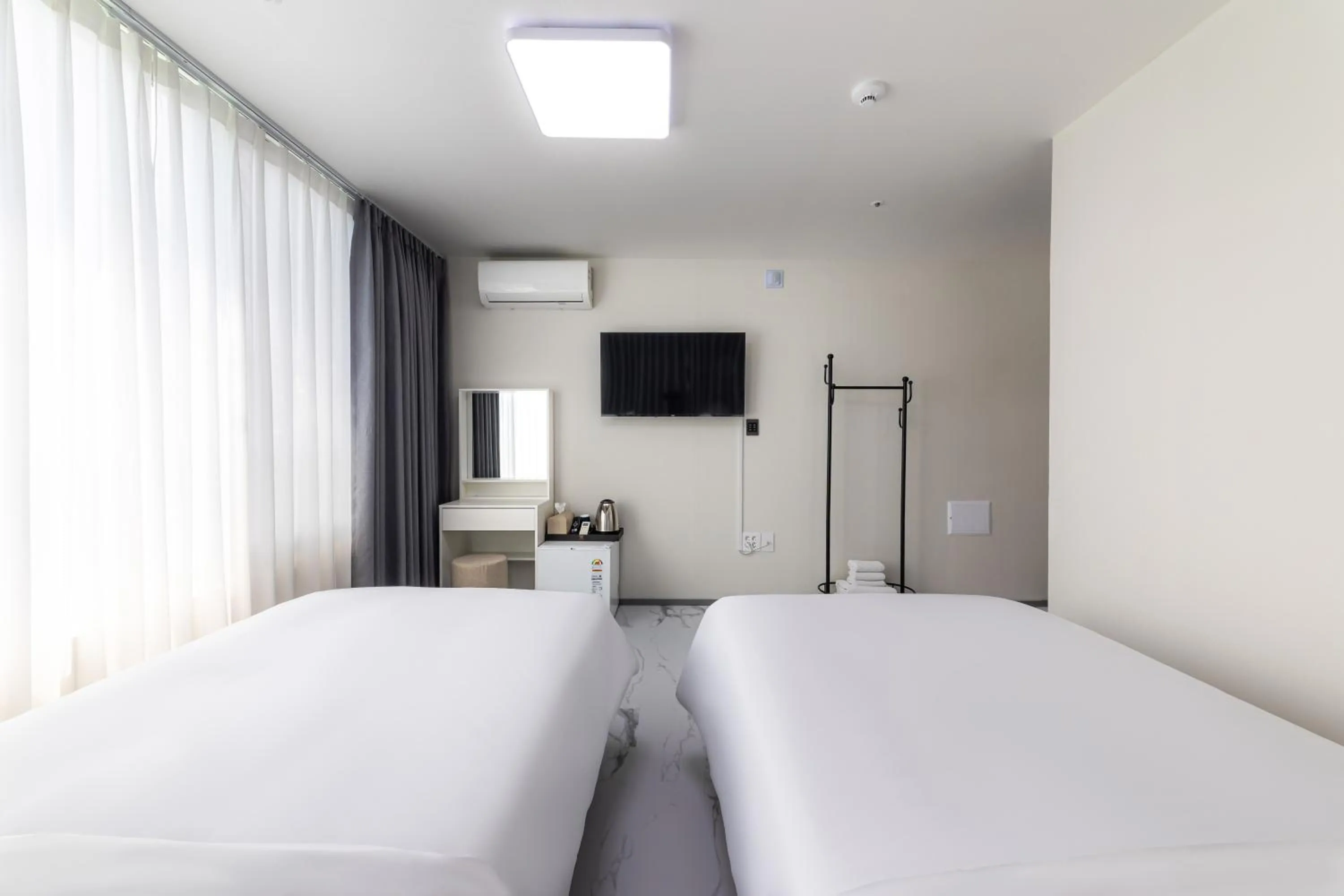 Bed in MJ Hotel Jongno