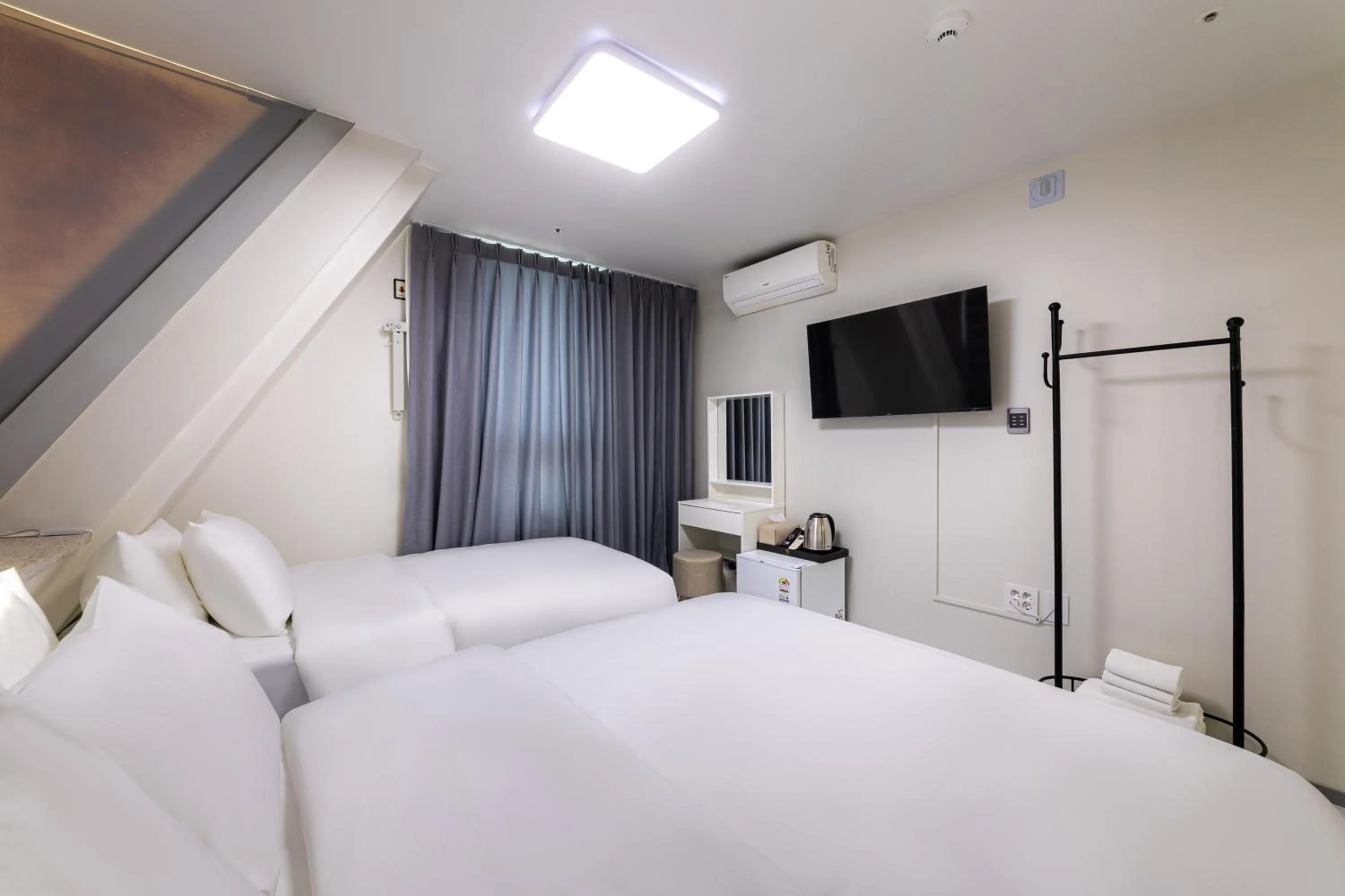 Bed in MJ Hotel Jongno