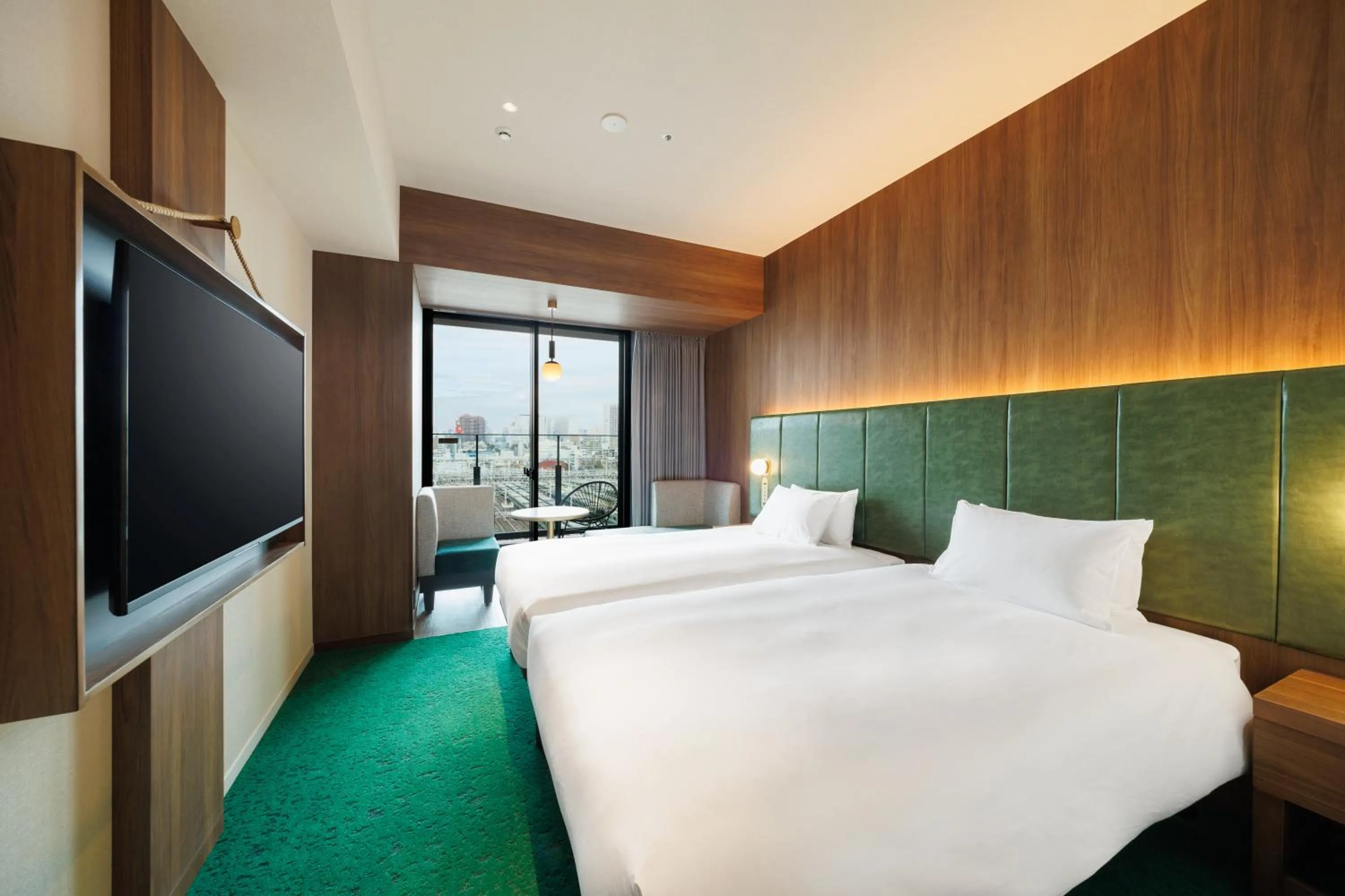 Bedroom, Bed in HOTEL METROPOLITAN OIMACHI TRACKS Tokyo