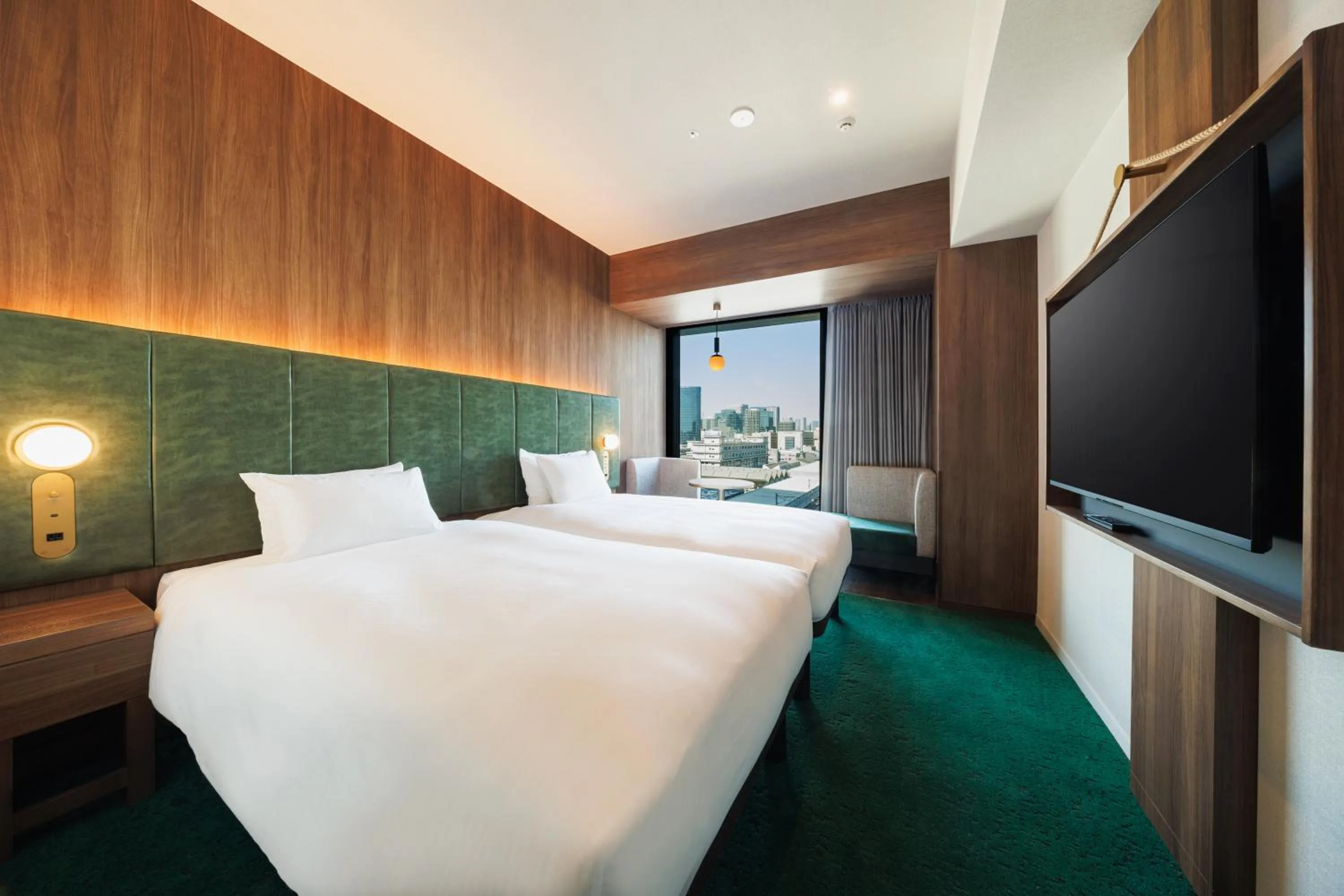 Bedroom, Bed in HOTEL METROPOLITAN OIMACHI TRACKS Tokyo