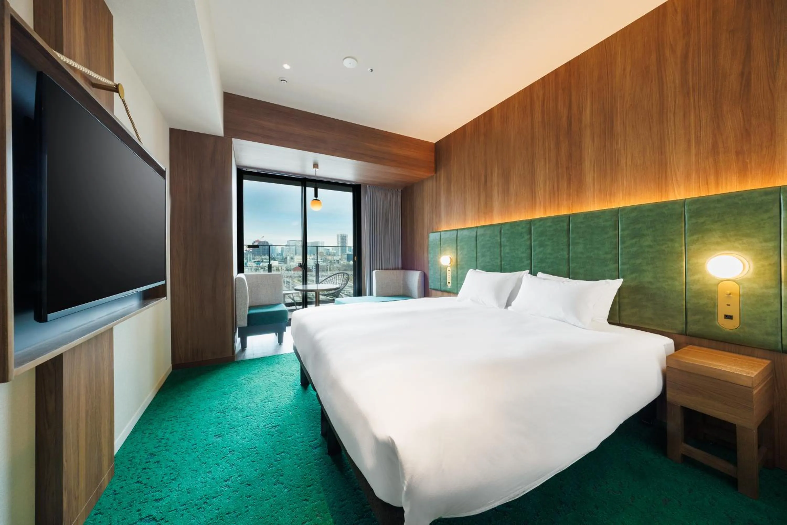 Bedroom, Bed in HOTEL METROPOLITAN OIMACHI TRACKS Tokyo