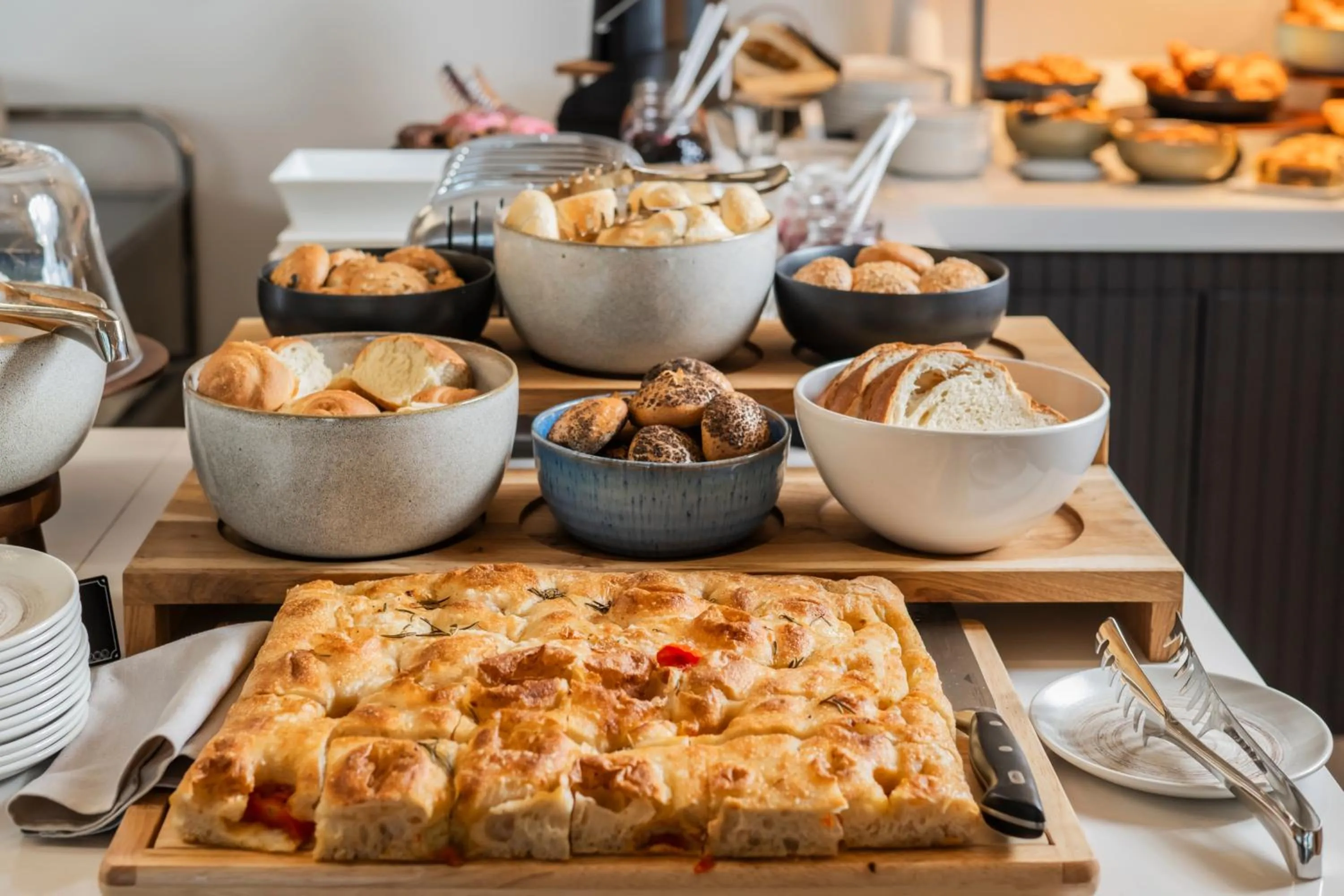 Buffet breakfast in Monumenti Heritage Hotel&Resort