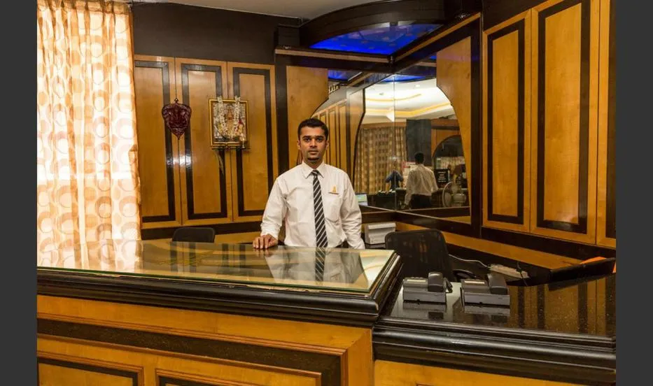 Lobby or reception in Hotel Sri Ram Residency