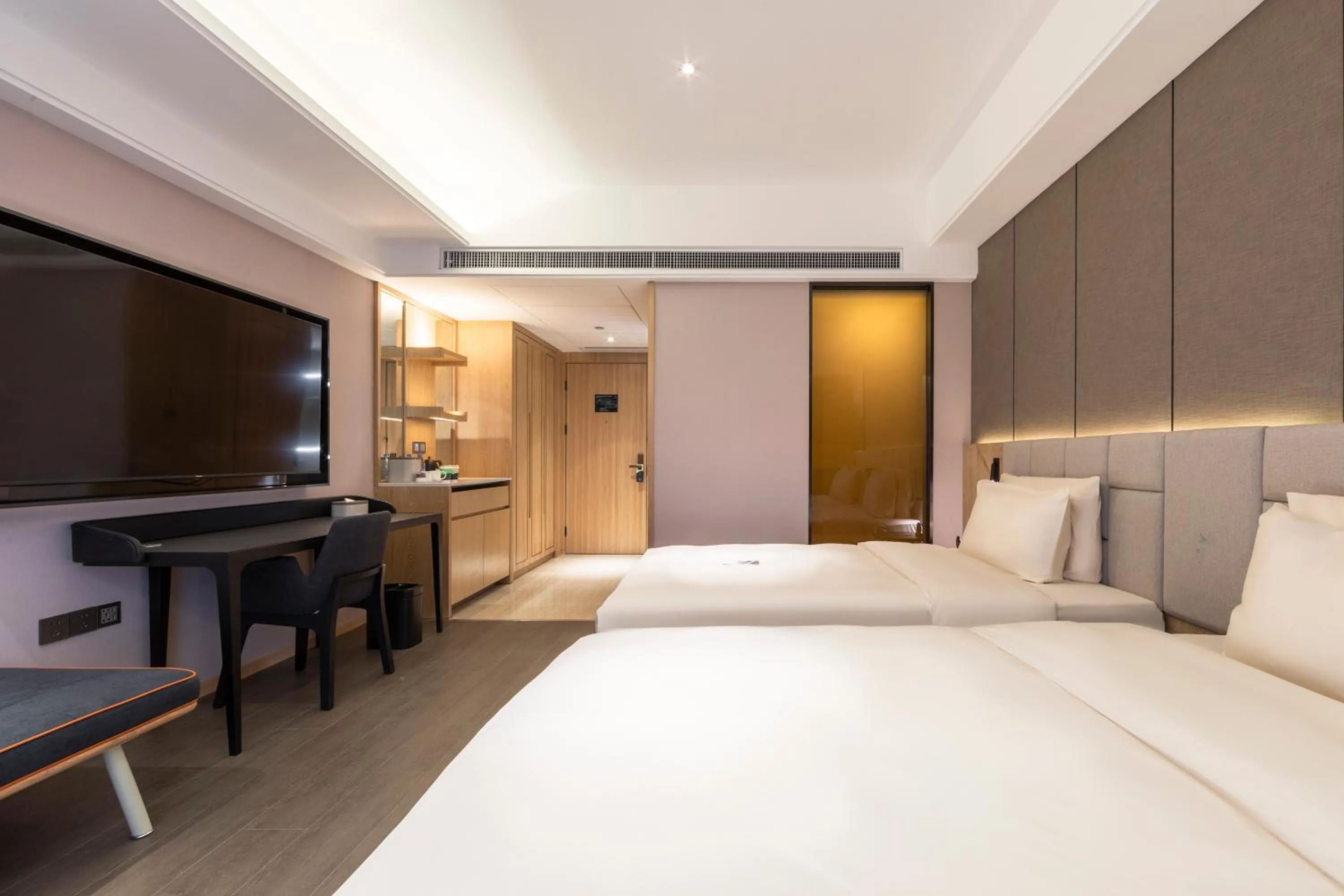 Bed in Atour Hotel Zhengzhou East Railway Station Provincial Government