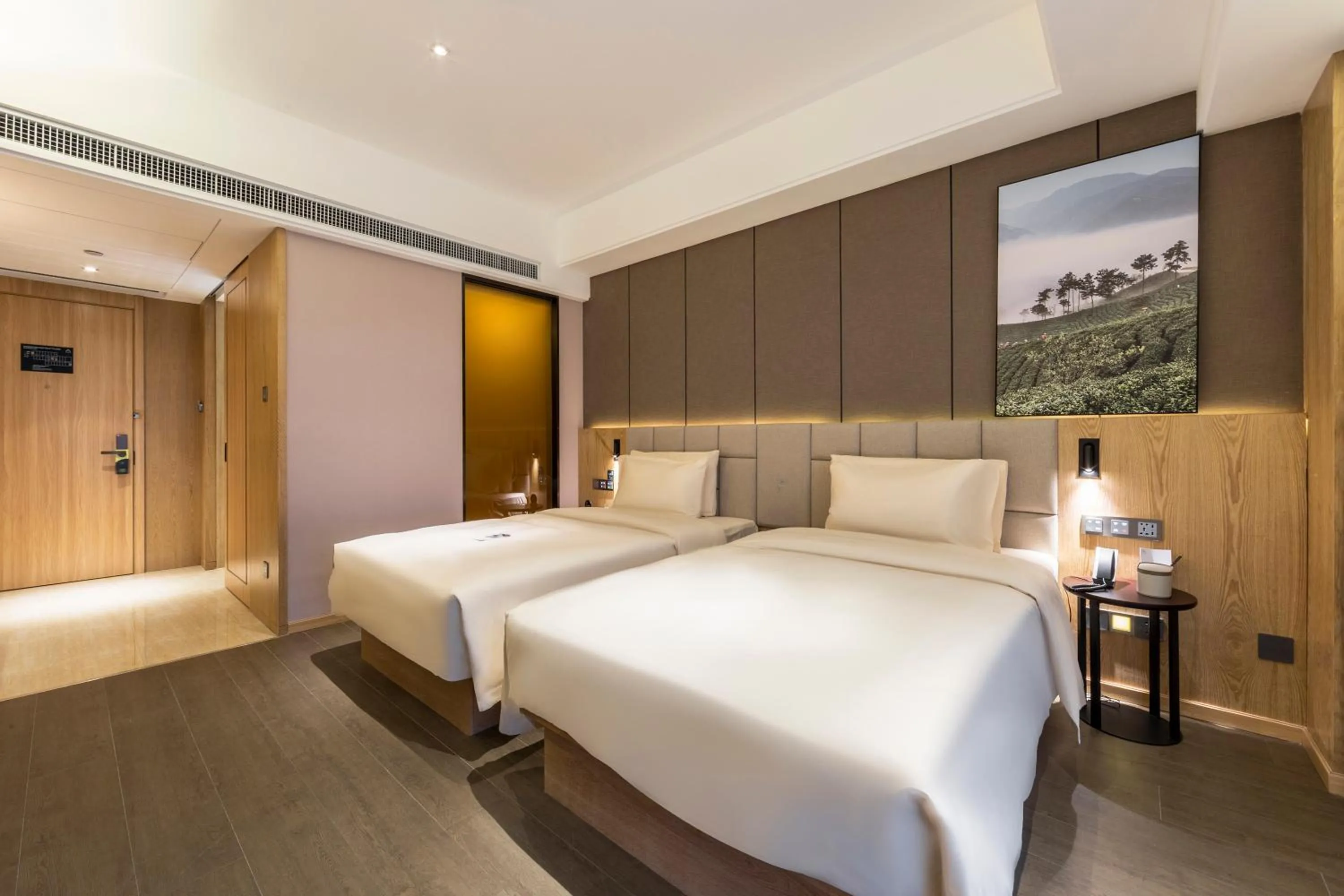 Bed in Atour Hotel Zhengzhou East Railway Station Provincial Government