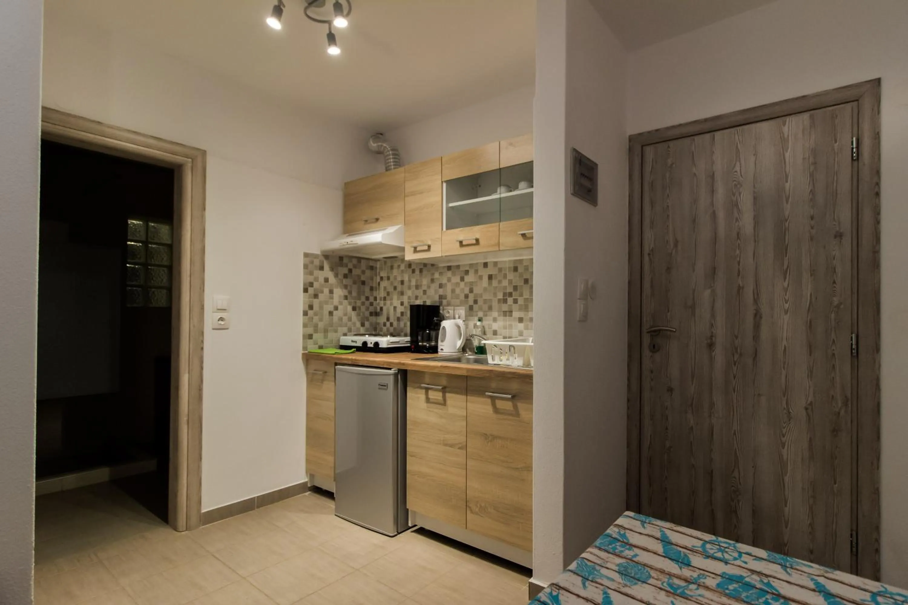 Kitchen or kitchenette in Blue Era Apartments