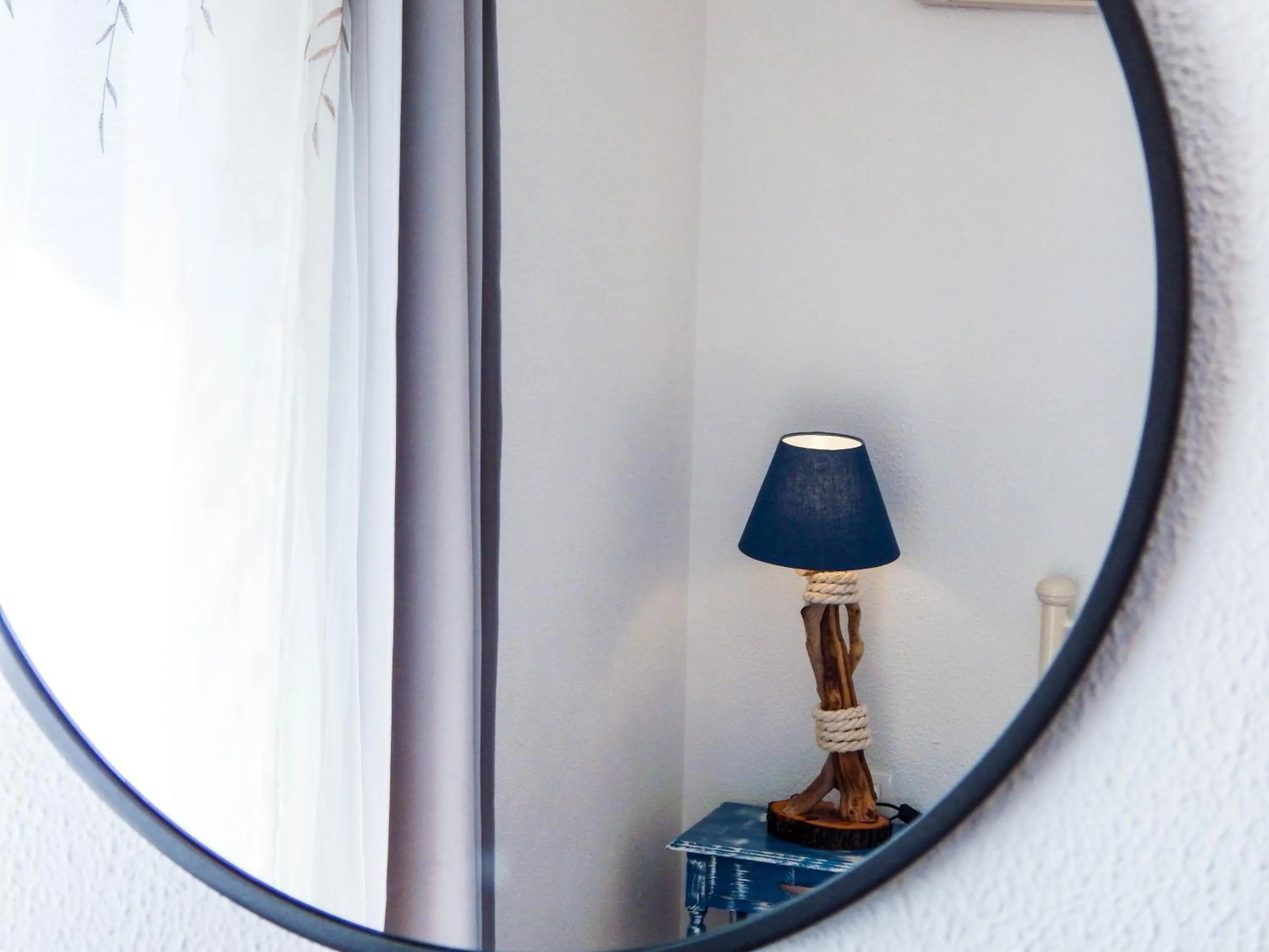 Decorative detail in Blue Era Apartments