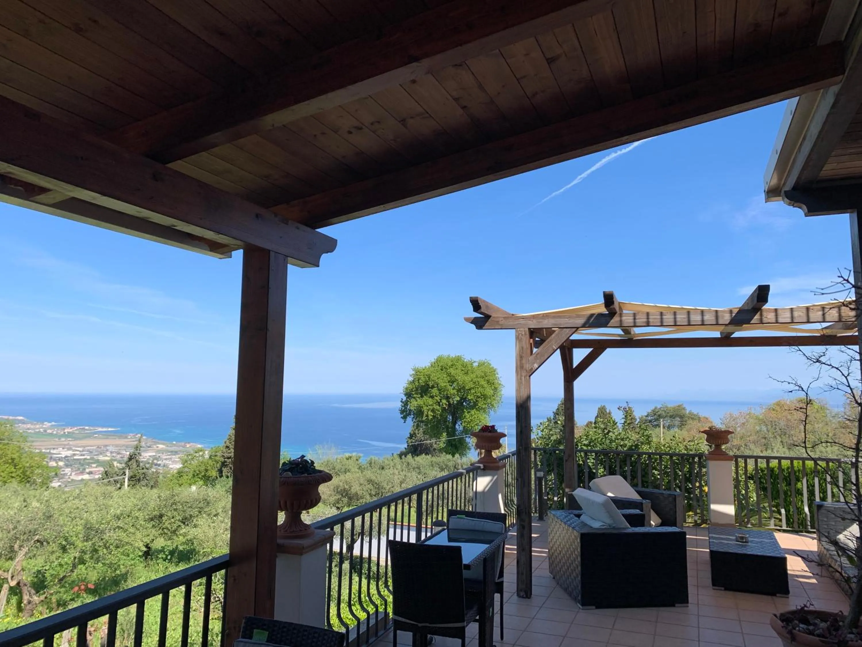 Sea view in Villa Zufrò