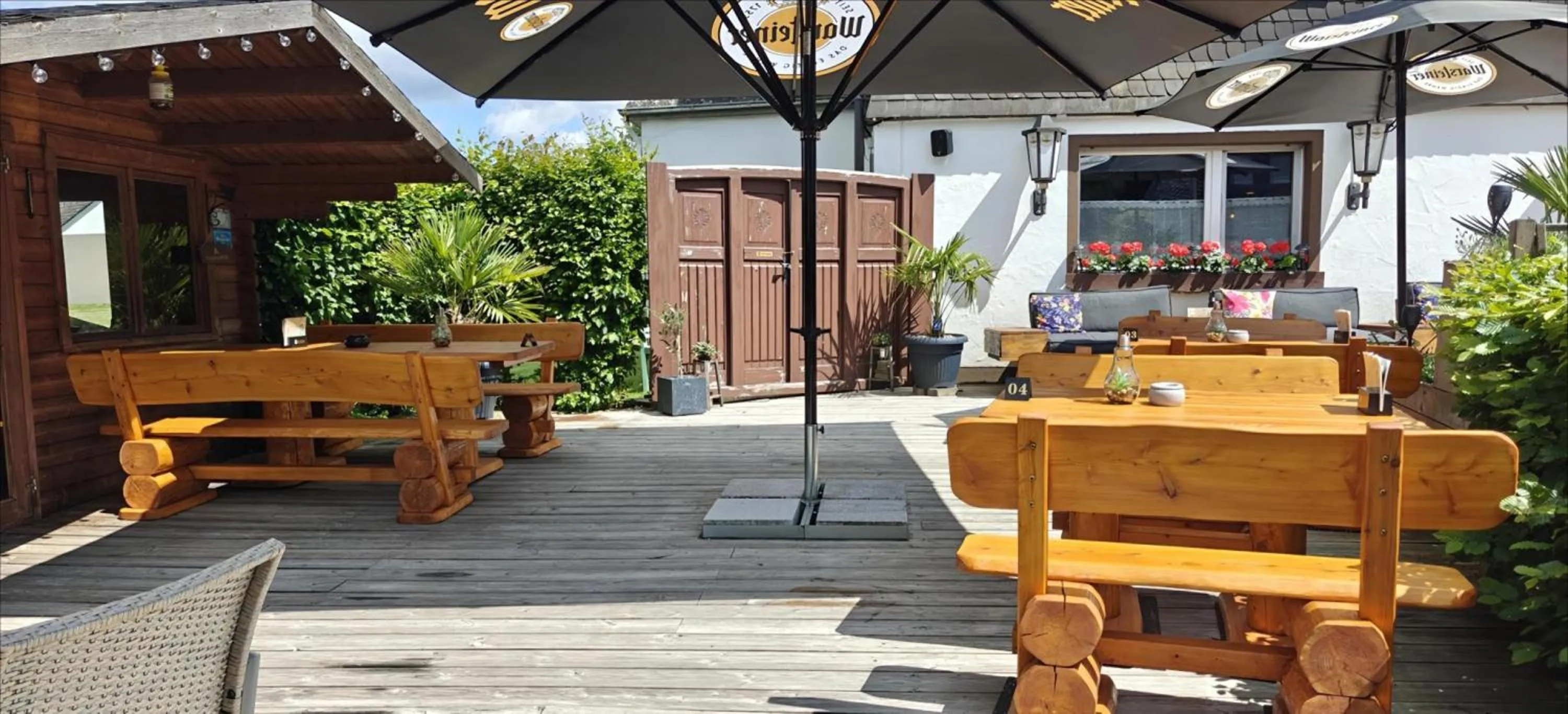 Balcony/Terrace in Gasthof Sonnental