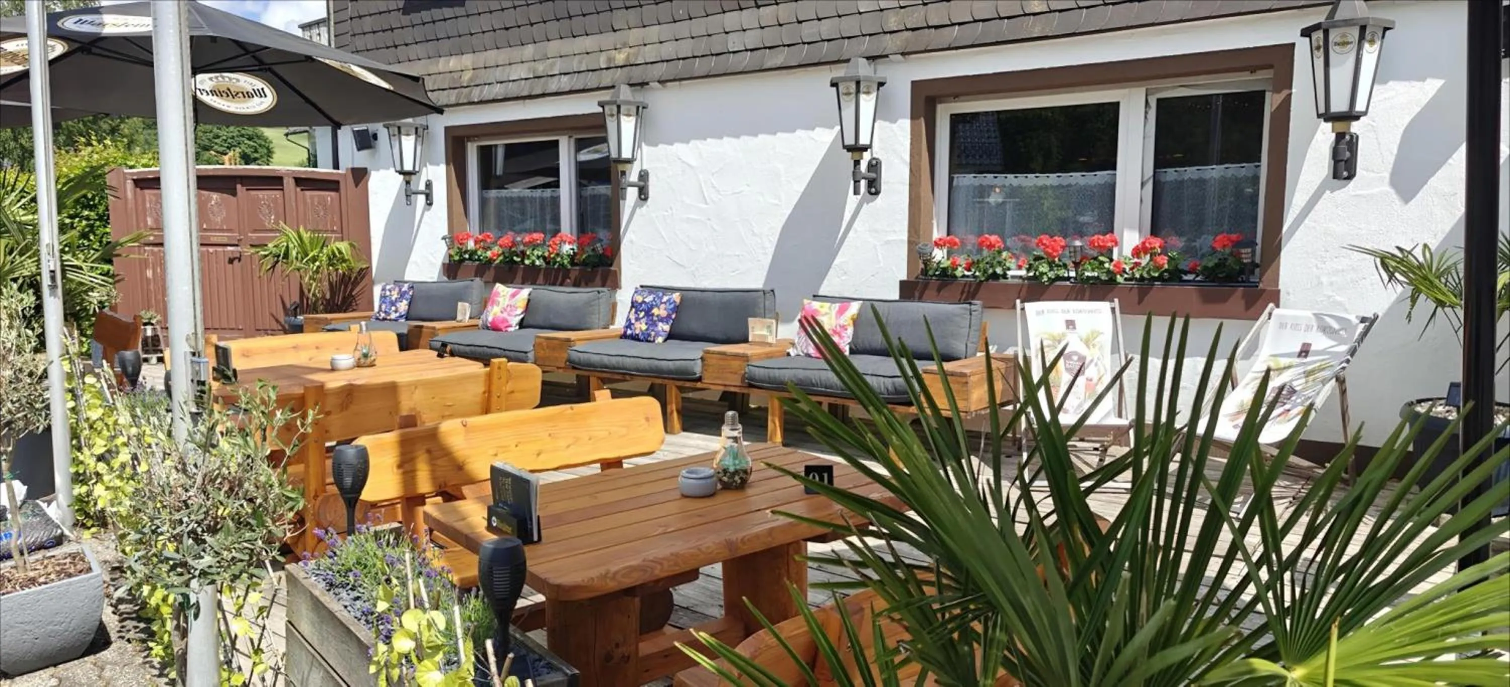 Balcony/Terrace in Gasthof Sonnental